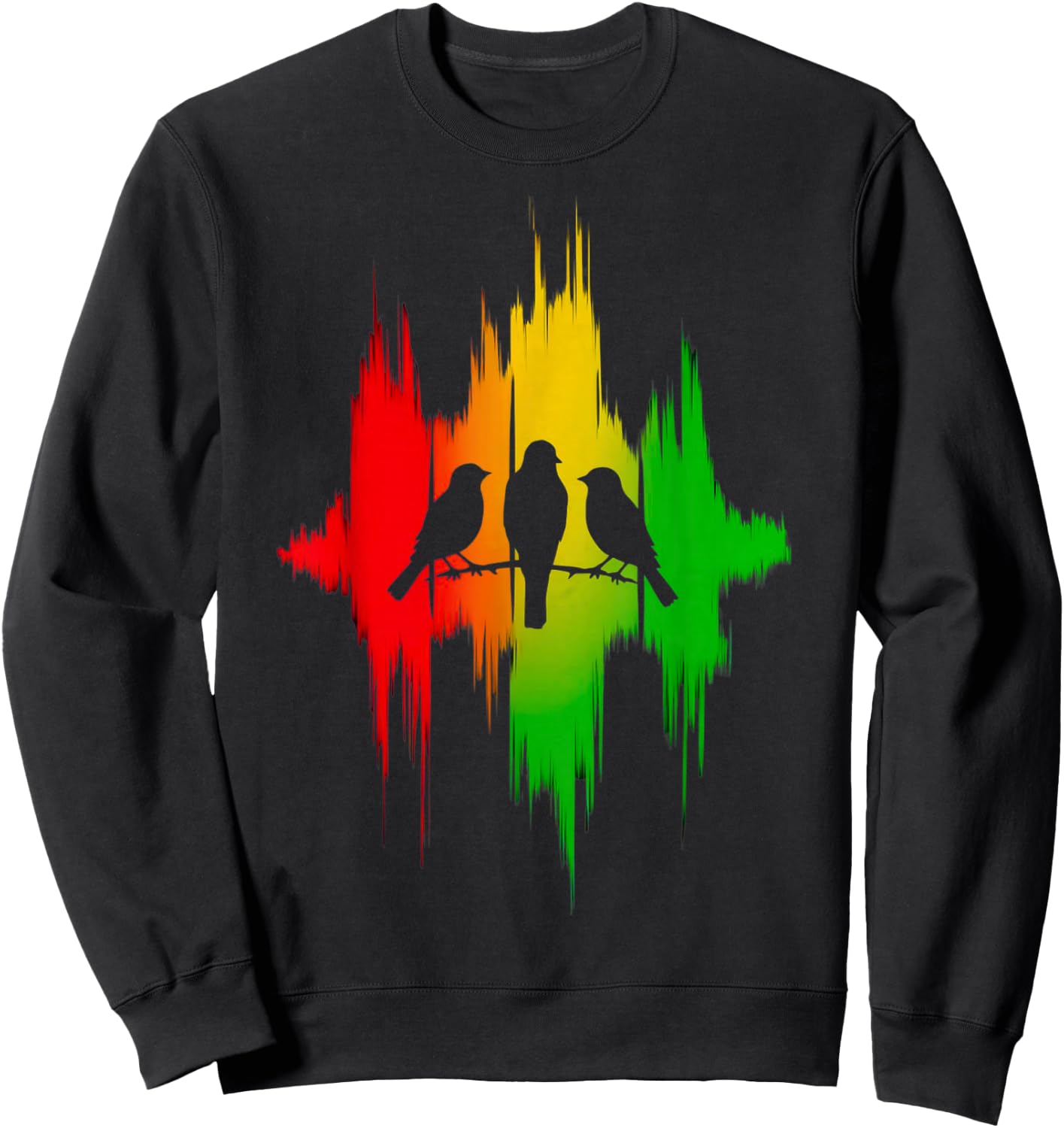 Rasta Reggae Music Vibes Good Rastafari Pride Jamaika Jah Sweatshirt - Sweatshirt | Black