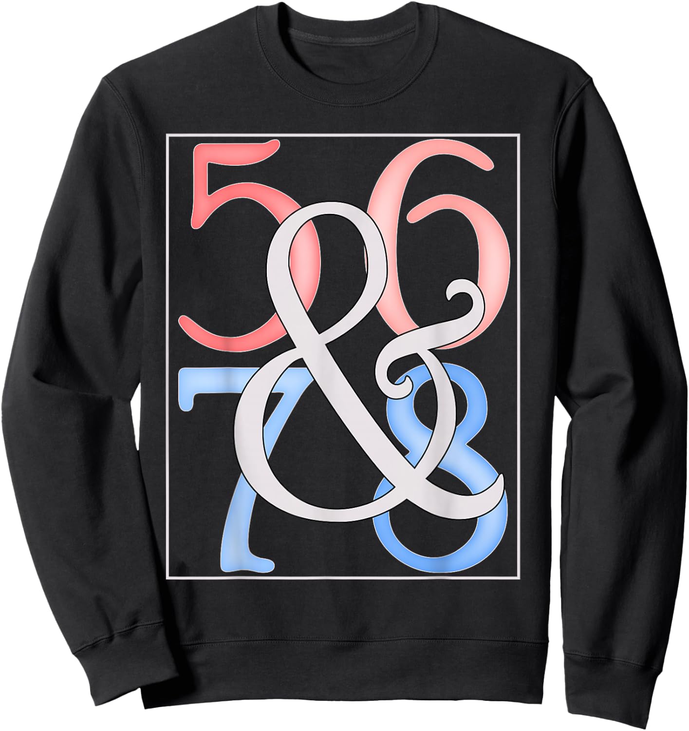 &5678 Funny Dance Count Sweatshirt - Sweatshirt | Black