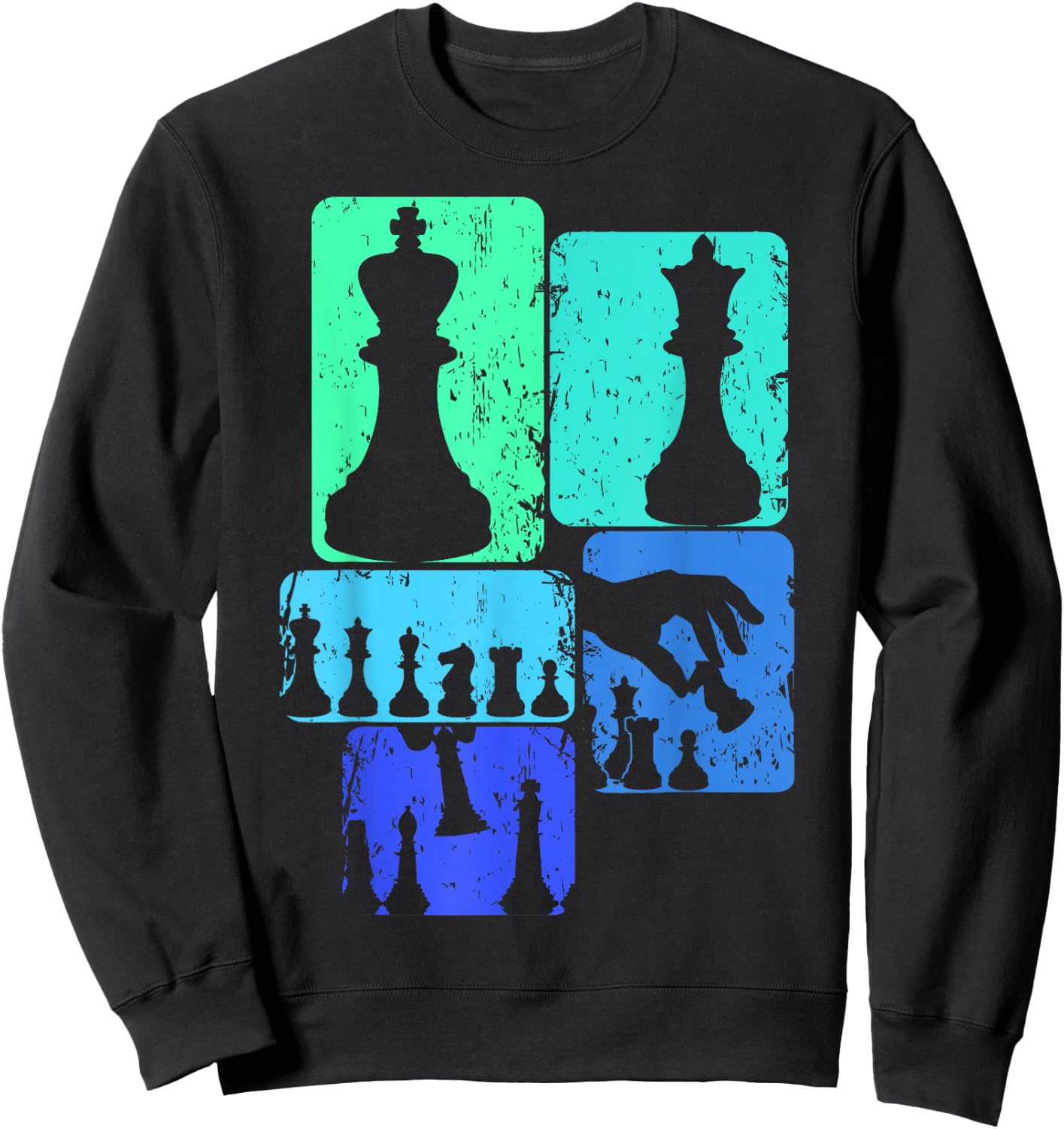 Chess Chess Player Children's Boys Men's , black Sweatshirt - Sweatshirt | Black