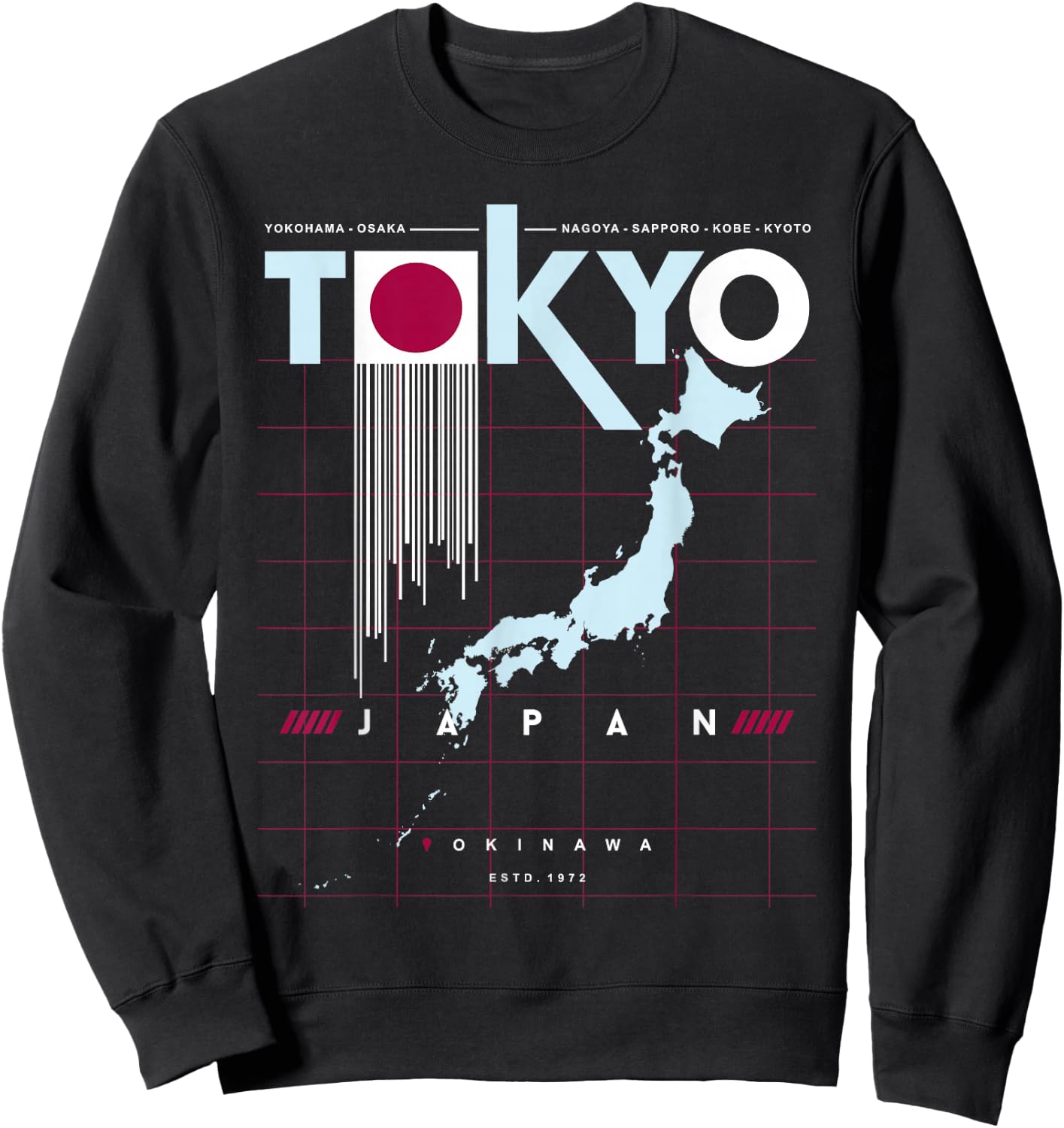 Tokyo Japan , Black, S Sweatshirt - Sweatshirt | Black