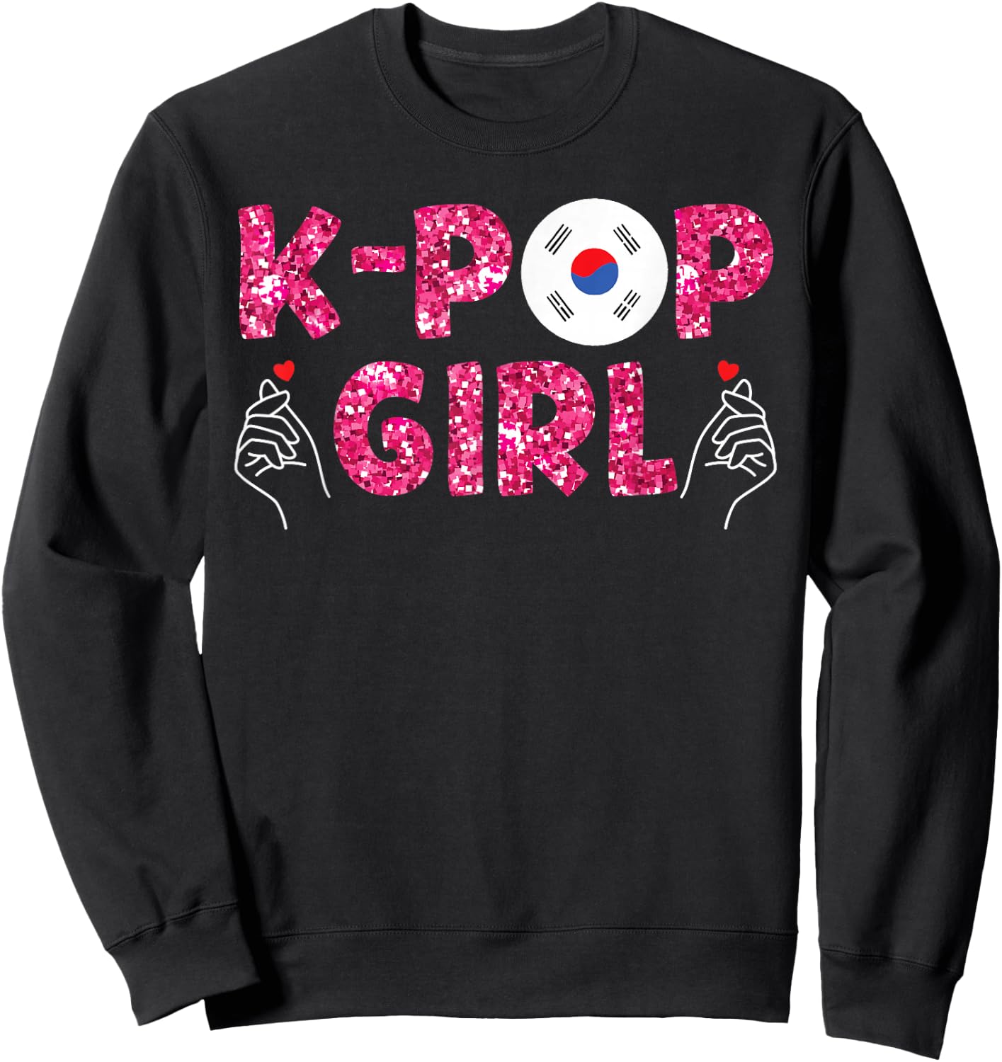 K-Pop Is My Seoul Kpop Sweatshirt - Sweatshirt | Black