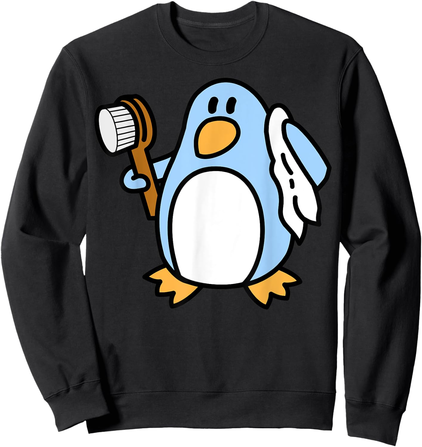 Freedo Penguin LINUX-LIBRE Linux OS Computer Science Geek Sweatshirt - Sweatshirt | Black