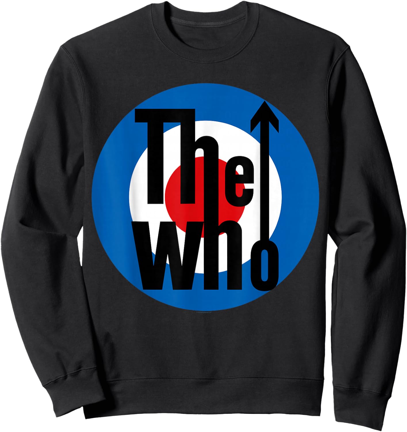 The Who Official Classic Target Logo , black Sweatshirt - Sweatshirt | Black