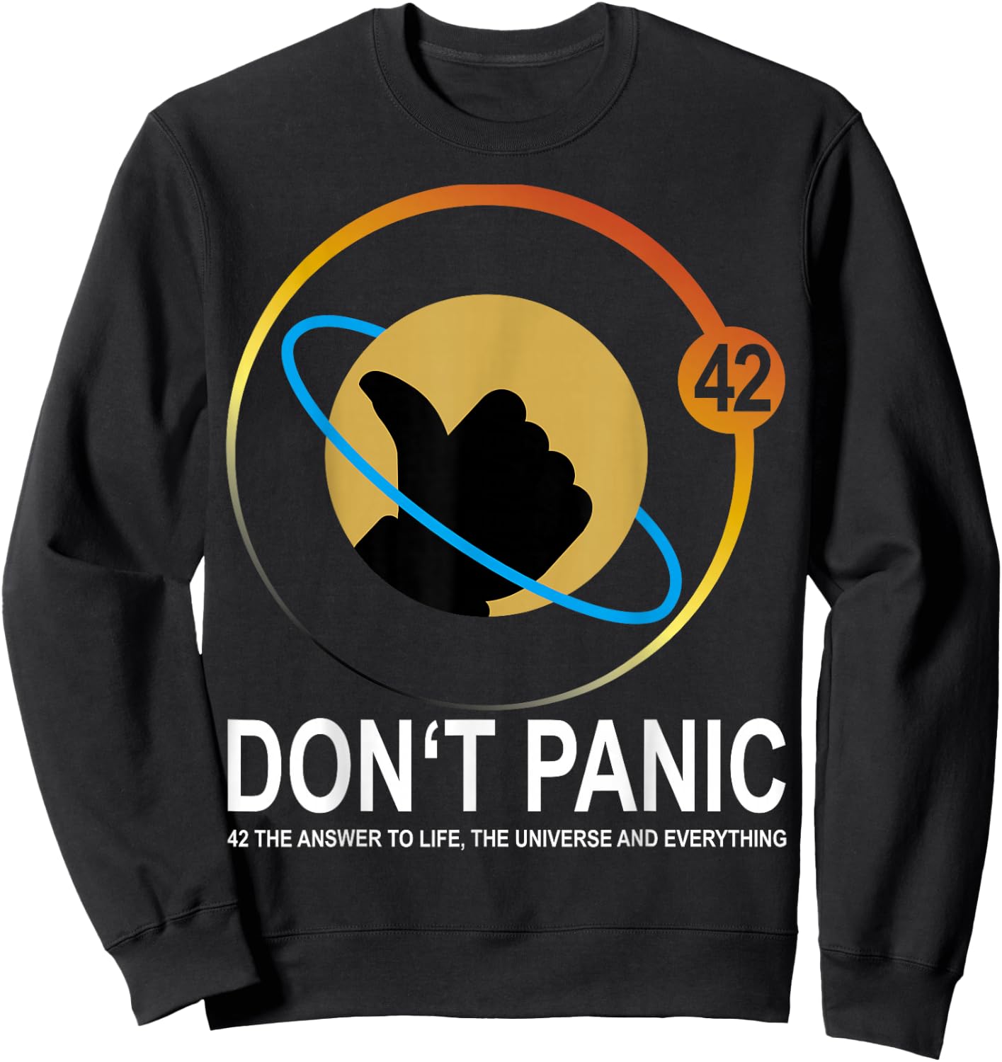 4.2 Die Antwort auf das Leben, das Universum und alles Sweatshirt - Sweatshirt | Black