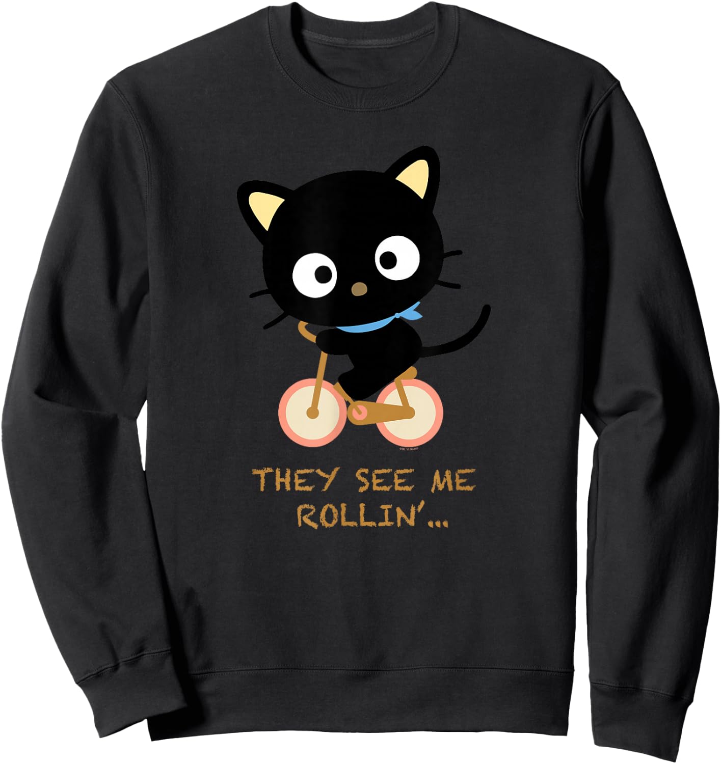 Chococat "See Me Rollin" Sweatshirt - Sweatshirt | Black