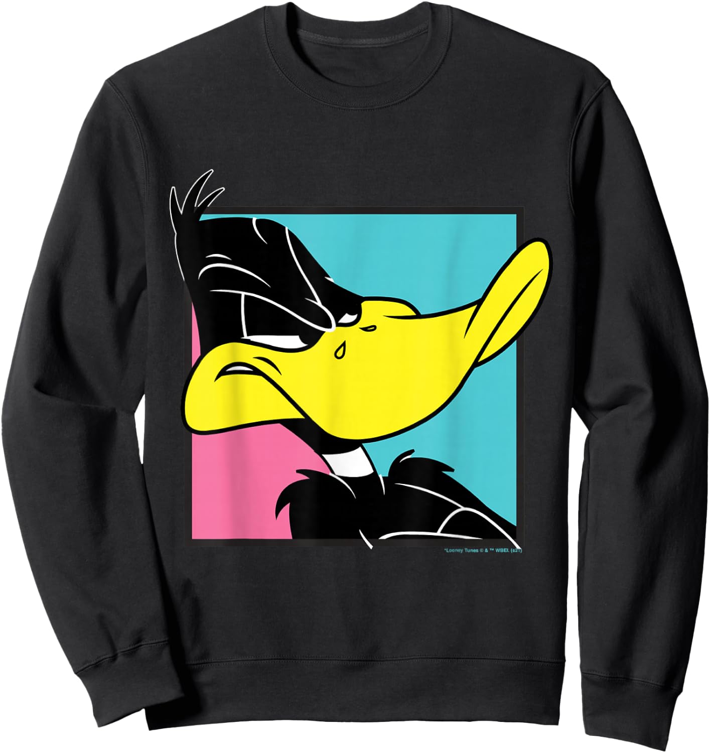 Looney Tunes Daffy Duck Sweatshirt - Sweatshirt | Black