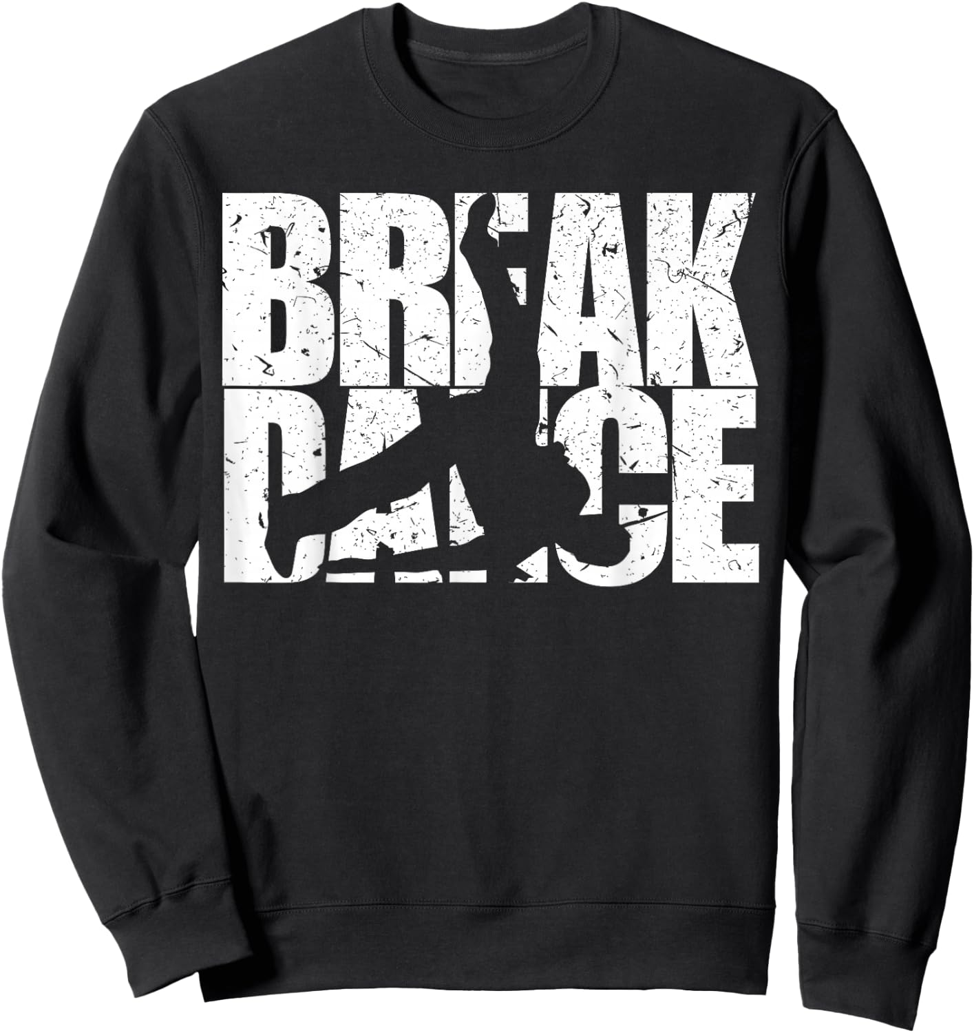 Break Dance Retro Windmill Hip Hop Gift Kids , Black, S Sweatshirt - Sweatshirt | Black