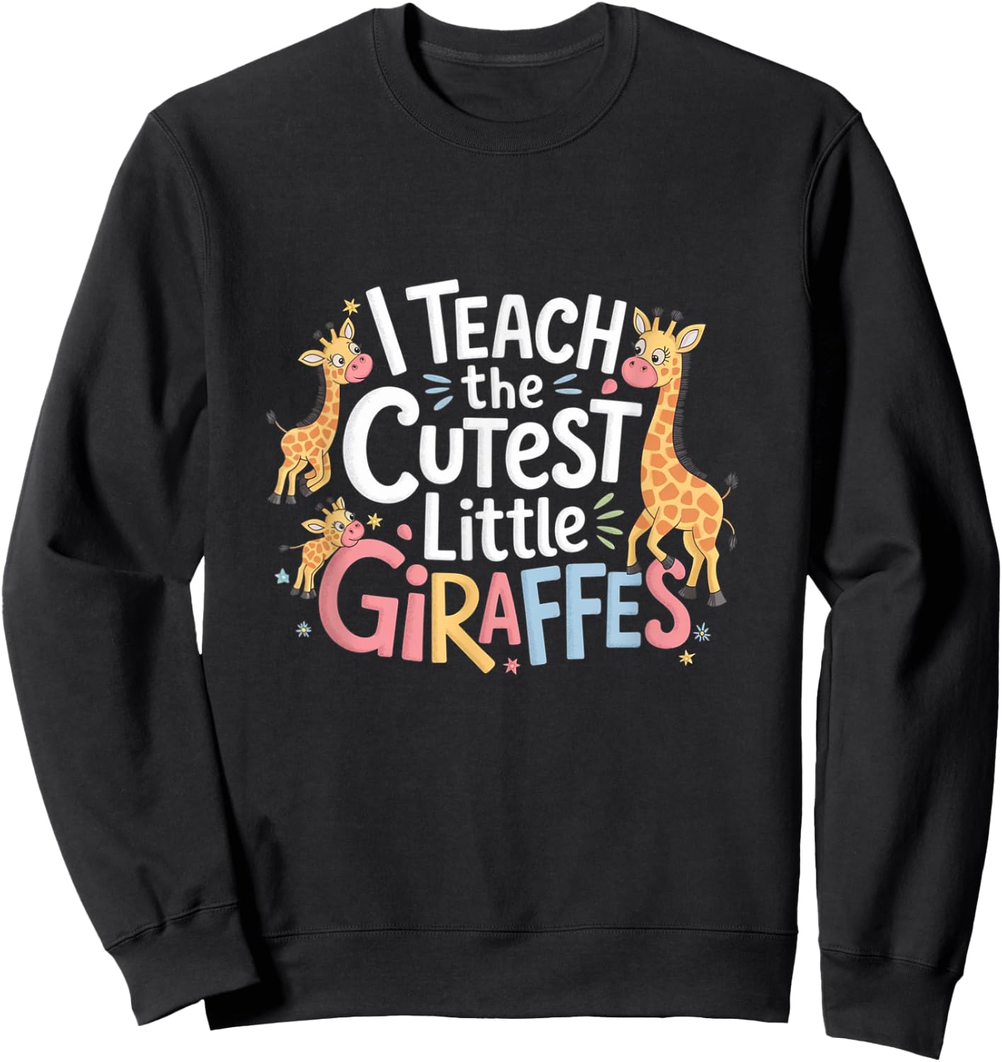 Funny Teacher School Sweatshirt - Sweatshirt | Black