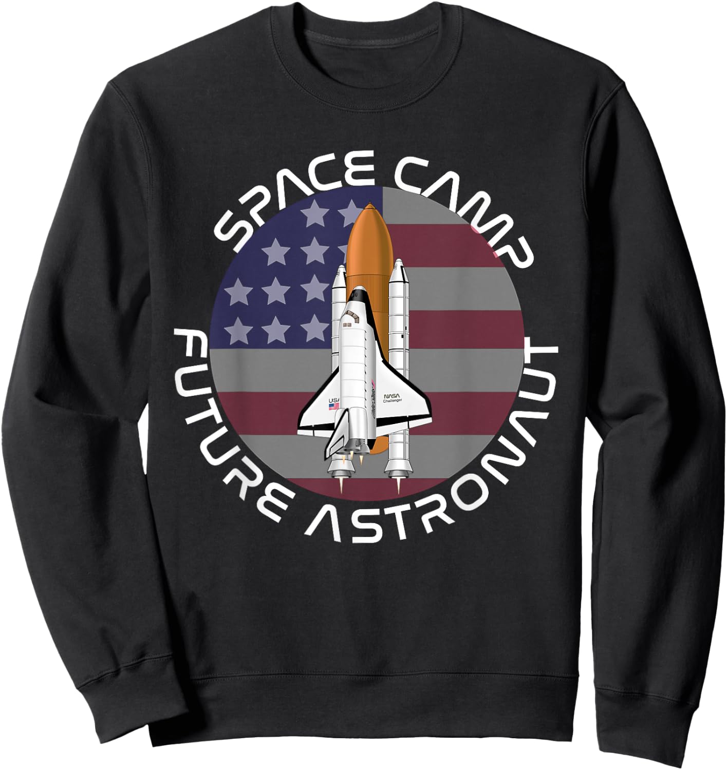 NASA Space Camp Sweatshirt - Sweatshirt | Black