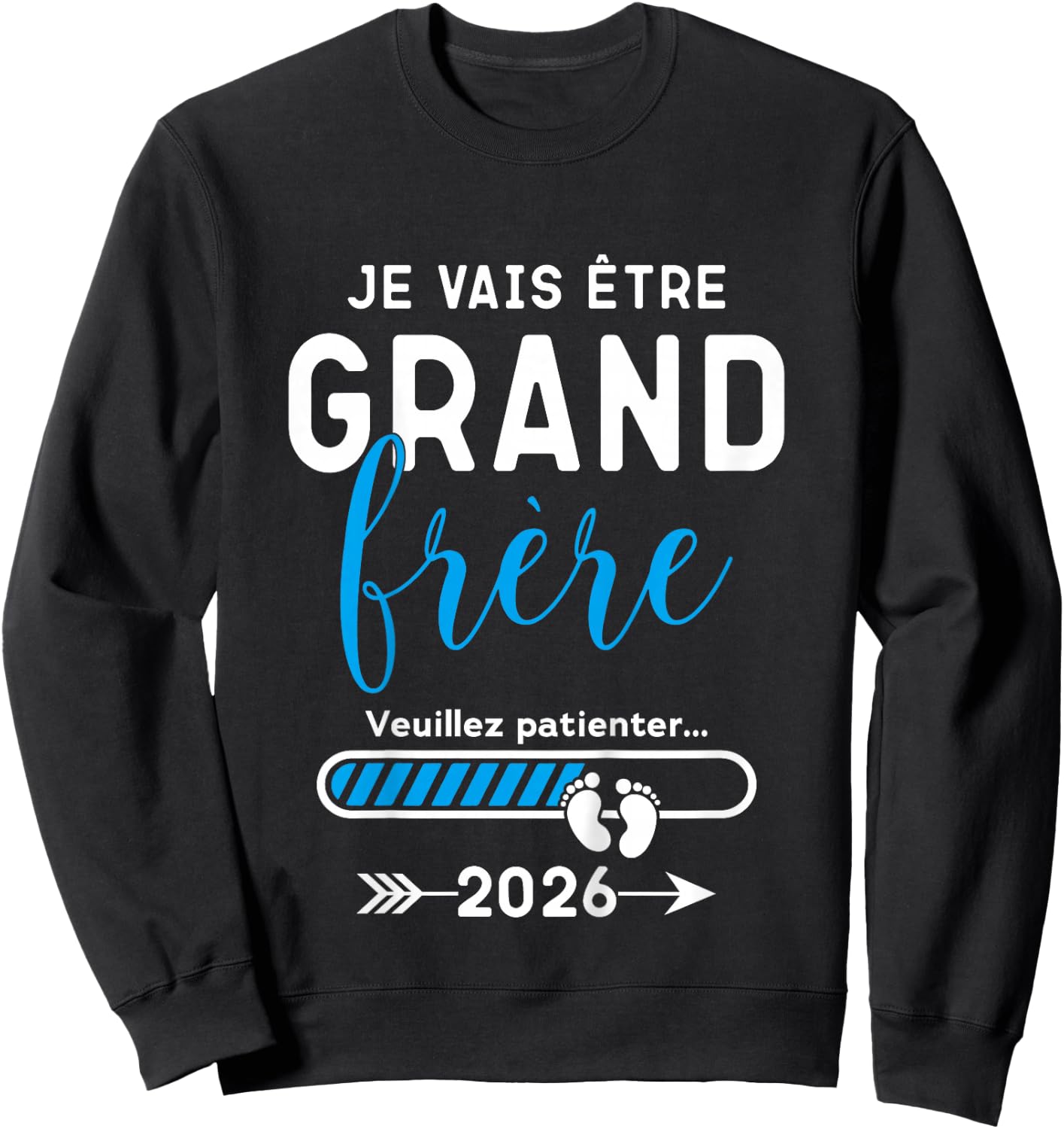 Child Future Big Brother 2026, I Will Be Big Brother Sweatshirt - Sweatshirt | Black