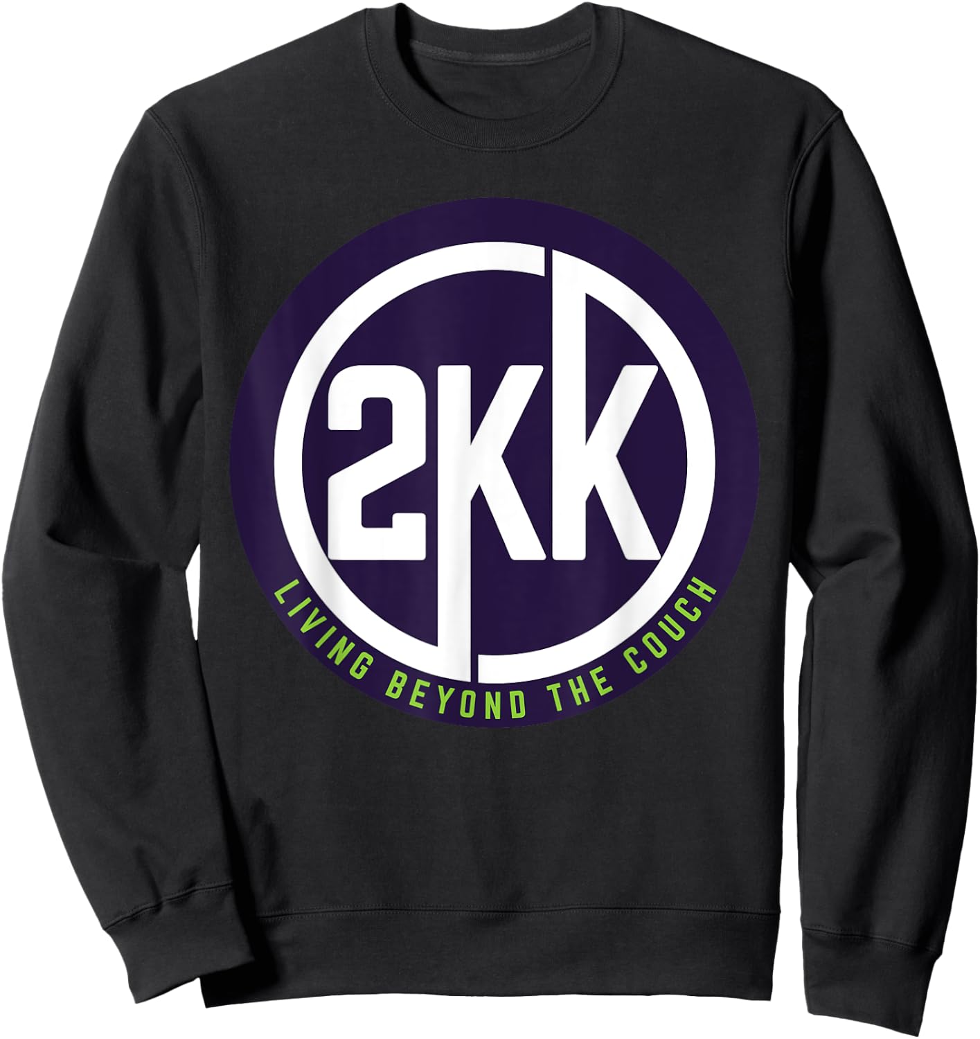 2KK logo 2024 design Sweatshirt - Sweatshirt | Black