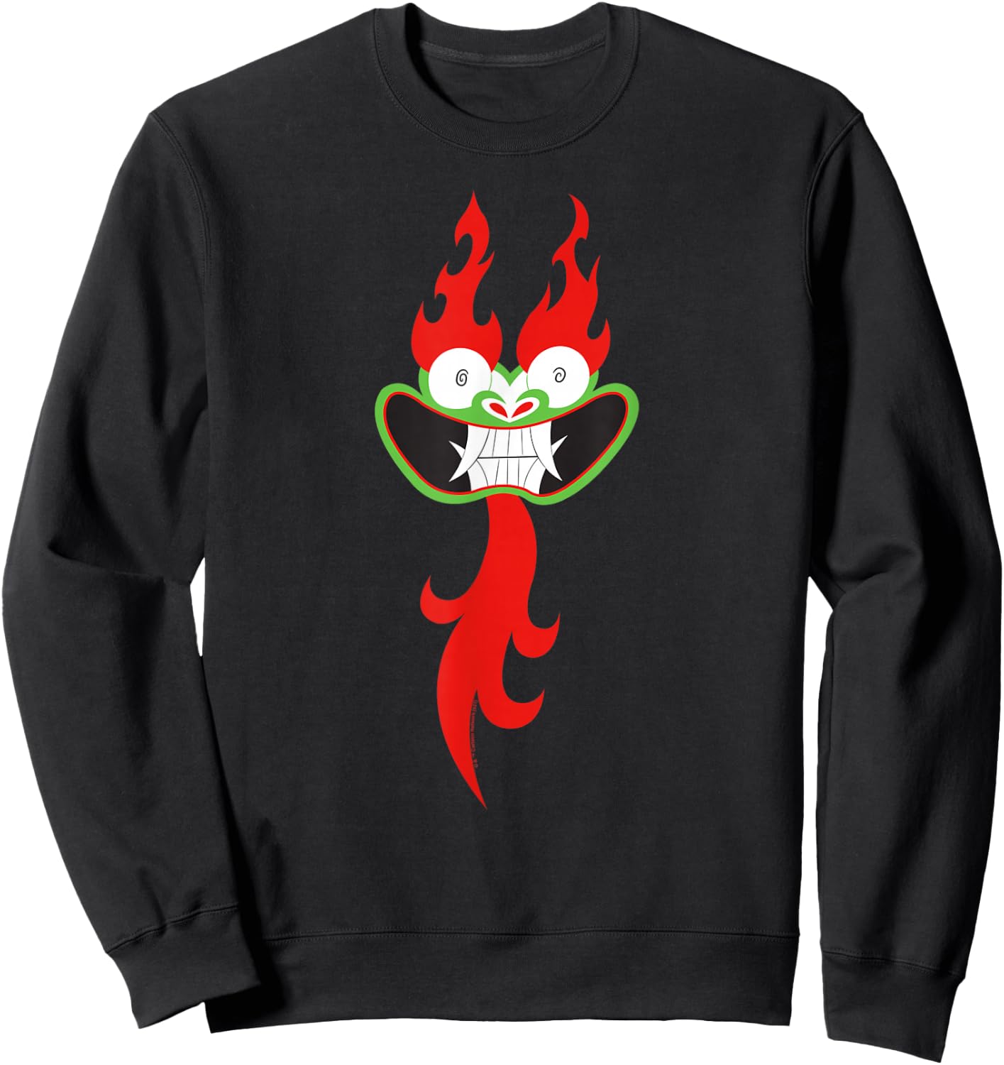Samurai Jack Big Face of Aku Sweatshirt - Sweatshirt | Black