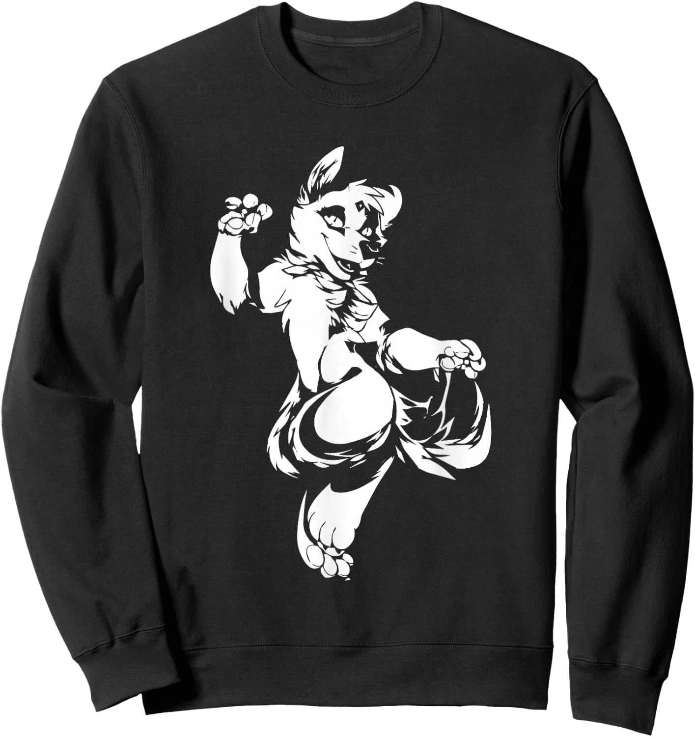 Fursuits Fox Cosplay Fursona Furries - Furs Furry Fandom Sweatshirt - Sweatshirt | Black