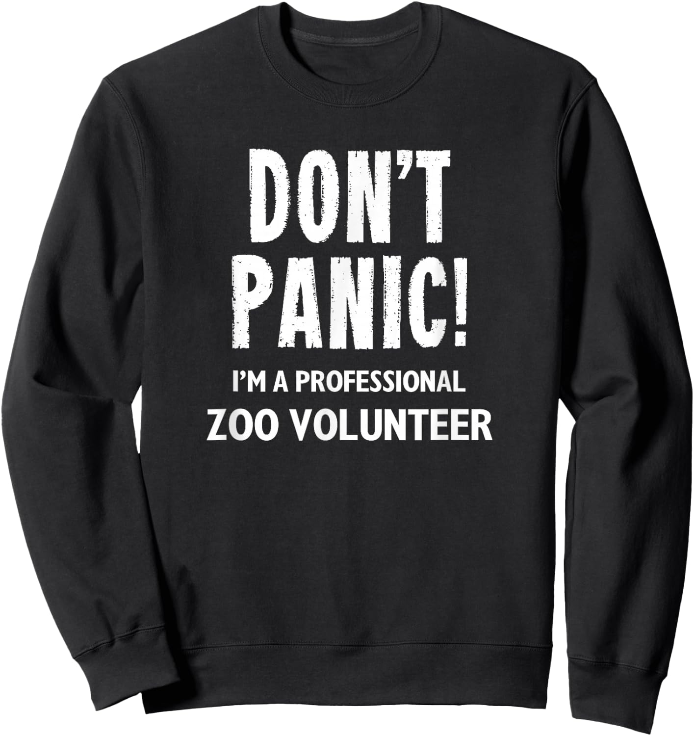 Zoo Volunteer Sweatshirt - Sweatshirt | Black