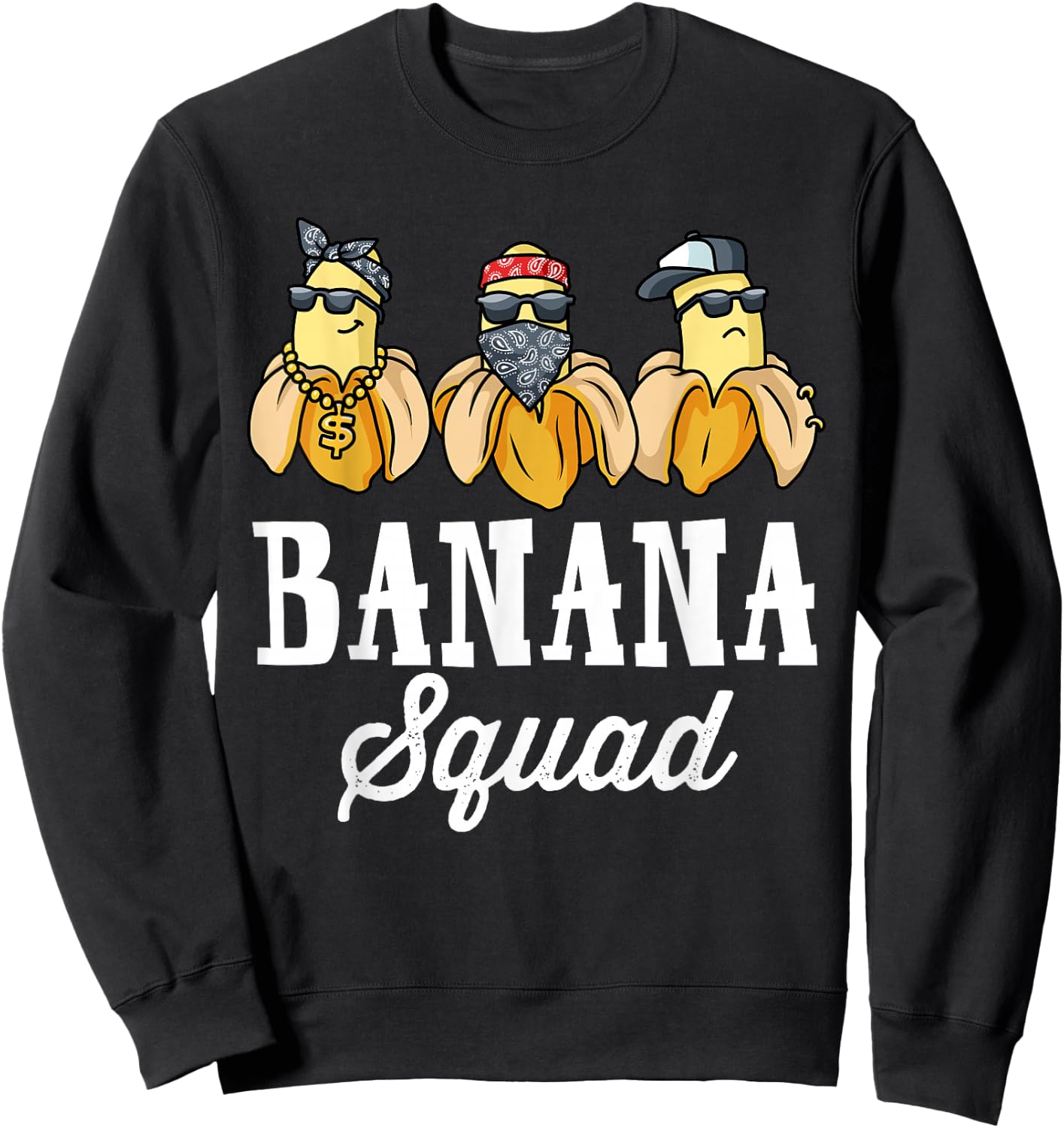 Banana Squad Sweatshirt - Sweatshirt | Black