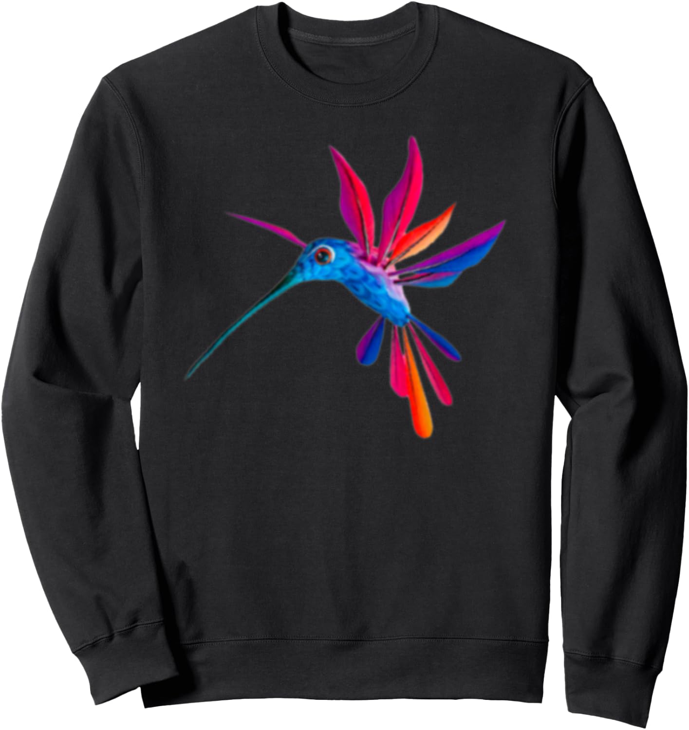 Humming Bird Alebrije Sweatshirt - Sweatshirt | Black