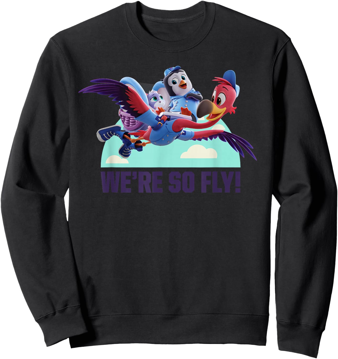 Disney Junior T.O.T.S. We're So Fly Sweatshirt - Sweatshirt | Black