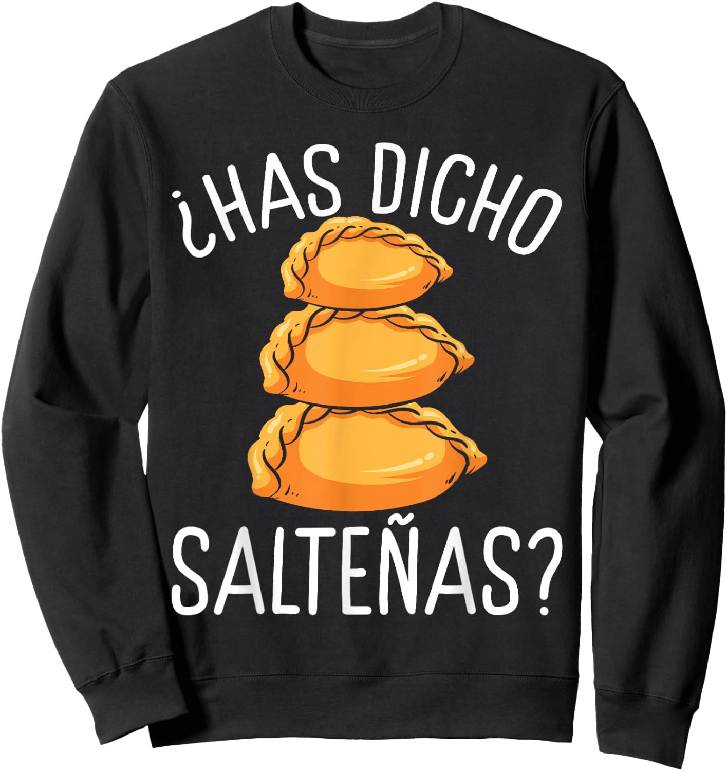 Bolivian Salteñas Bolivia Globe Chicken Salteñas Bolivia Sweatshirt - Sweatshirt | Black