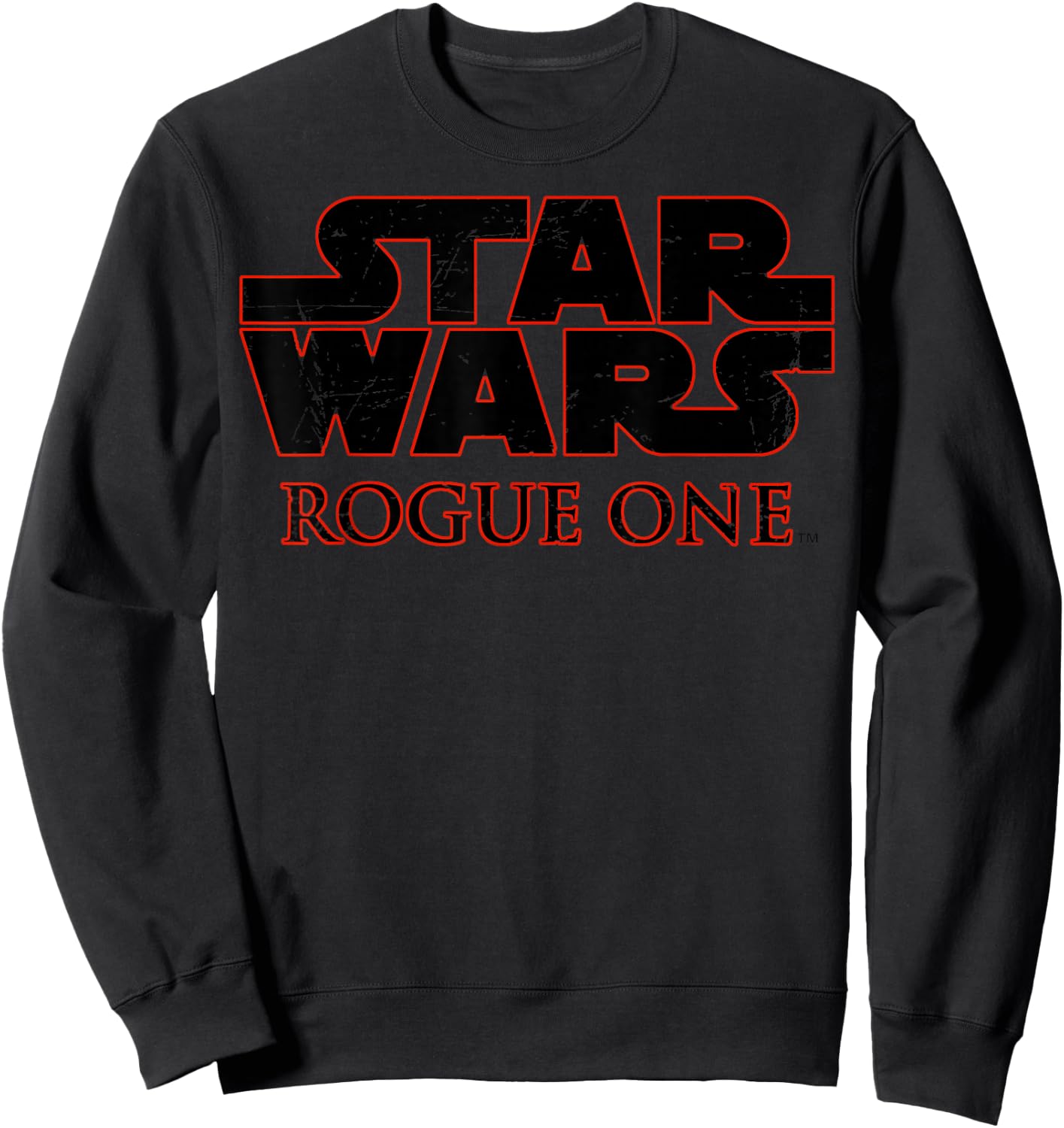 Star Wars Rogue One Basic Logo Sweatshirt - Sweatshirt | Black