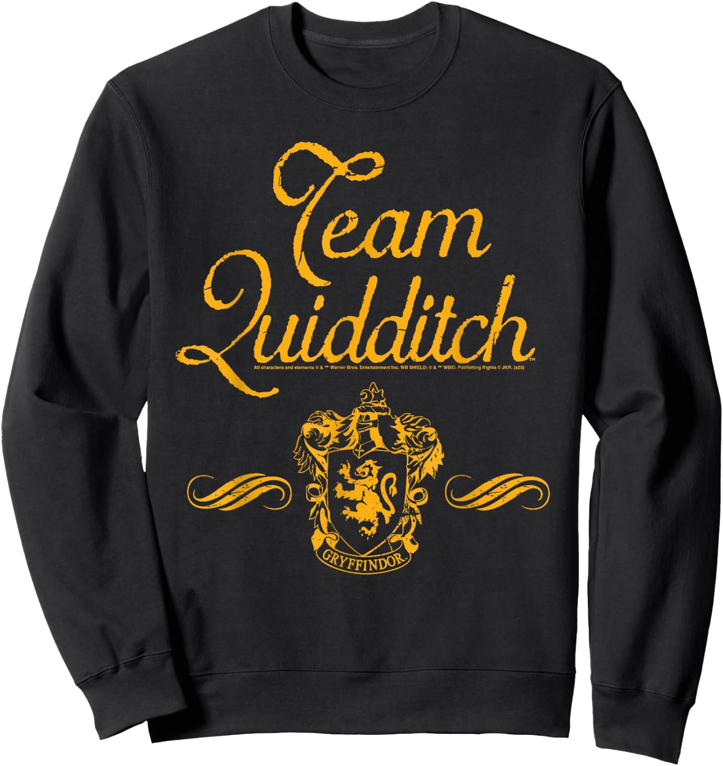 Harry Potter Gryffindor Team Quidditch , Black, S Sweatshirt - Sweatshirt | Black