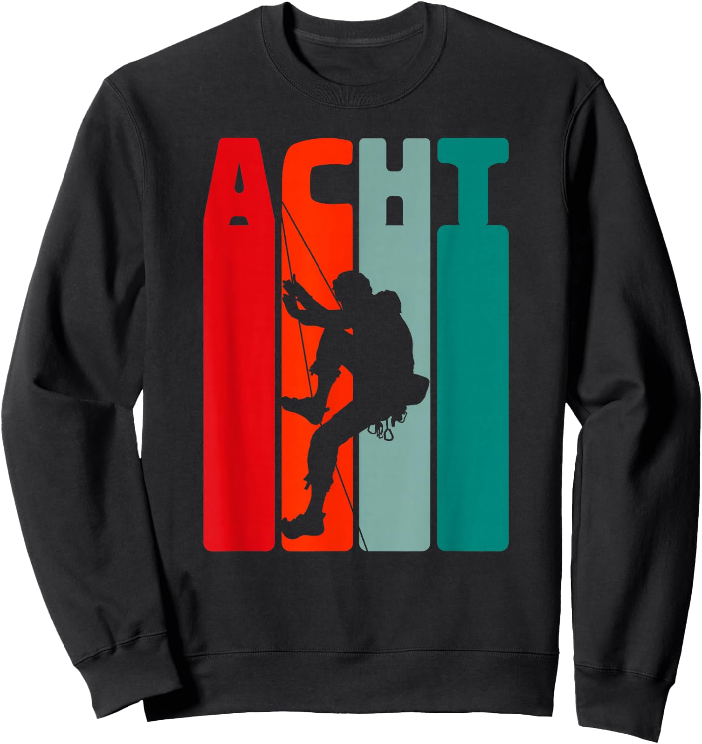 Climbing Boulderer 8 Years Boys Climbing 8th Birthday , black Sweatshirt - Sweatshirt | Black