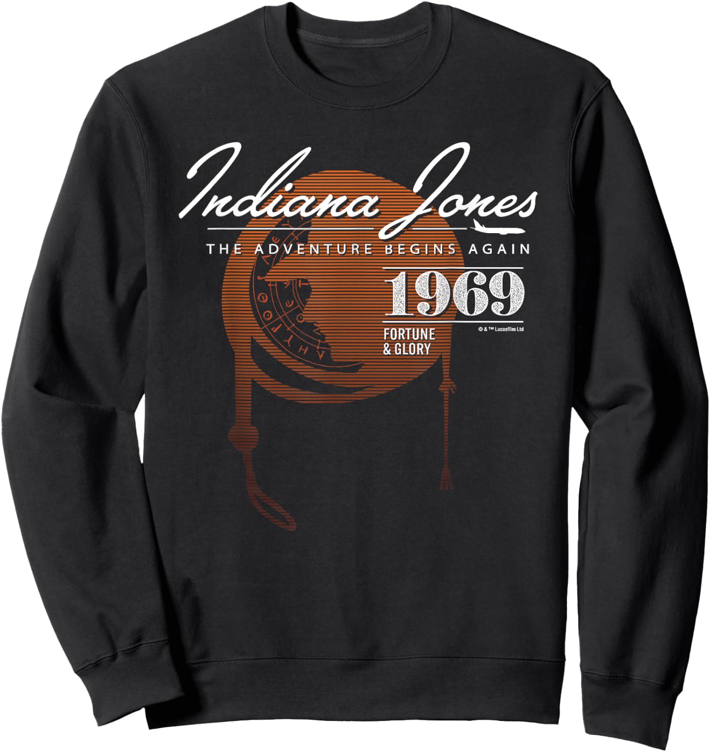 Lucasfilm Indiana Jones and the Dial of Destiny 1969 Again Sweatshirt - Sweatshirt | Black