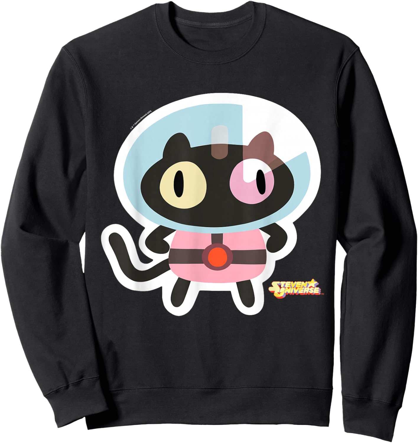 Steven Universe Cookie Cat Sweatshirt - Sweatshirt | Black