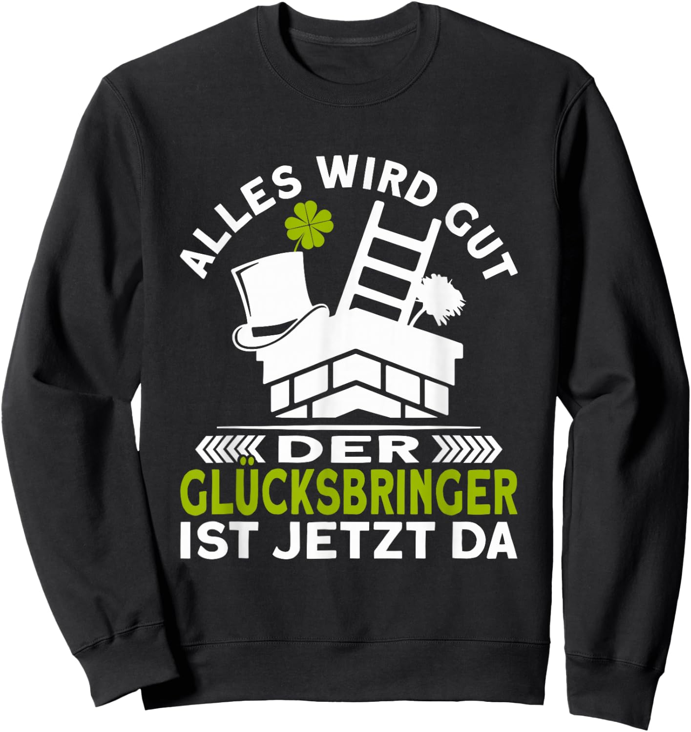 Chimney Sweeper with Chimney Sweep, black Sweatshirt - Sweatshirt | Black