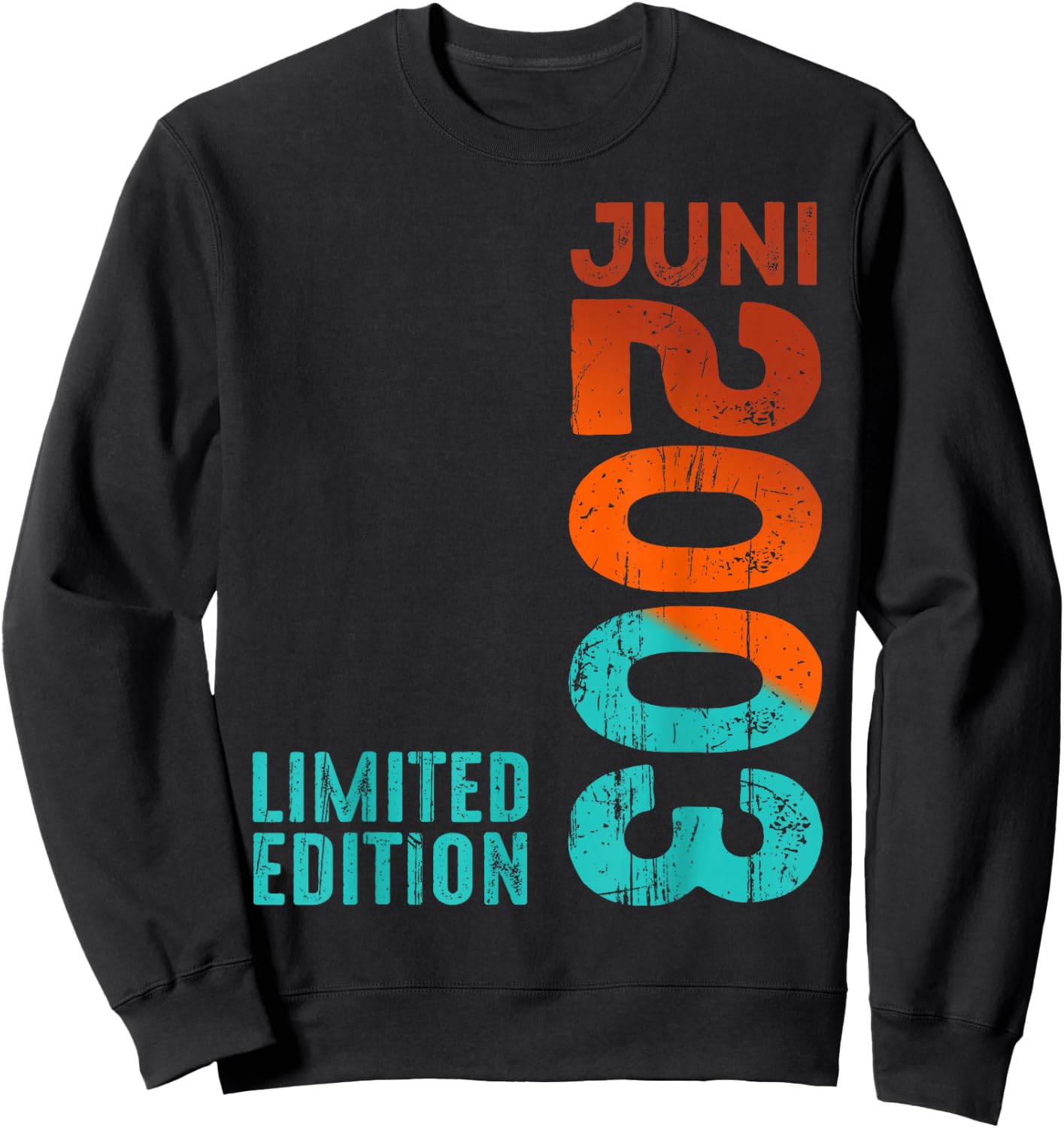 Limited Edition Juni 2003 Legendär Seit Juni 2003 Geburtstag Sweatshirt - Sweatshirt | Black