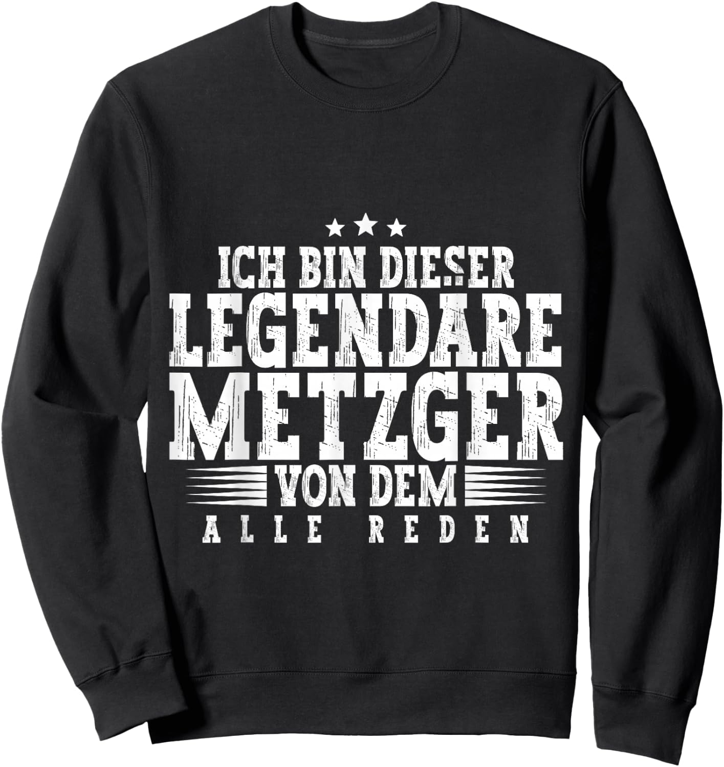 Fleischer Metzger Sweatshirt - Sweatshirt | Black