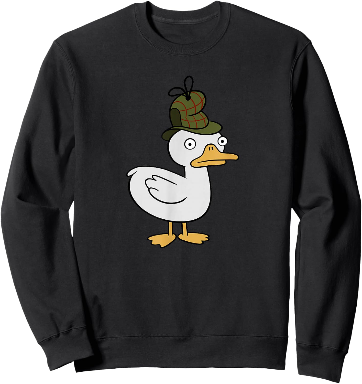 Disney Channel Gravity Falls Duck-Tective , Black, S Sweatshirt - Sweatshirt | Black