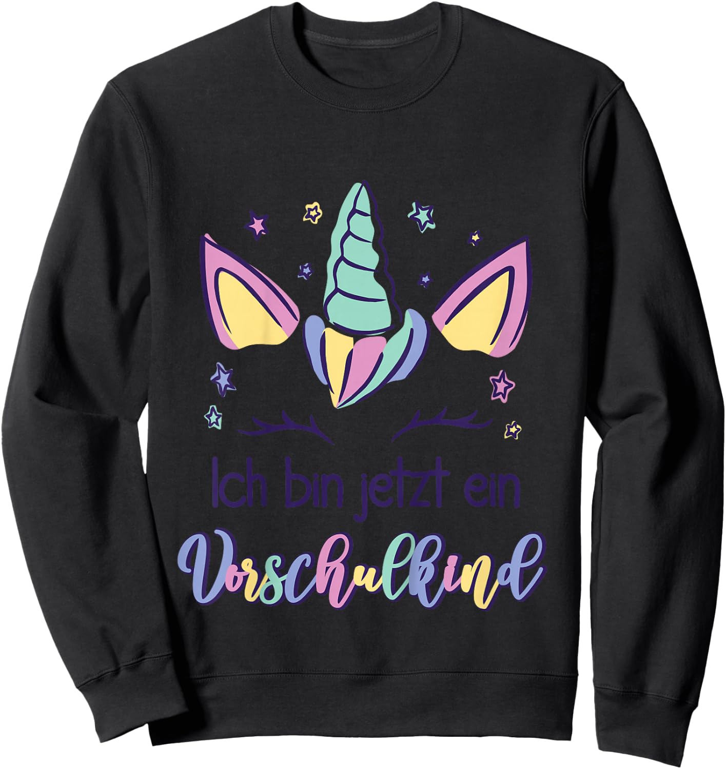 Ich Bin Jetzt EIN Vorschulkind Vorschule 2026 Sweatshirt - Sweatshirt | Black