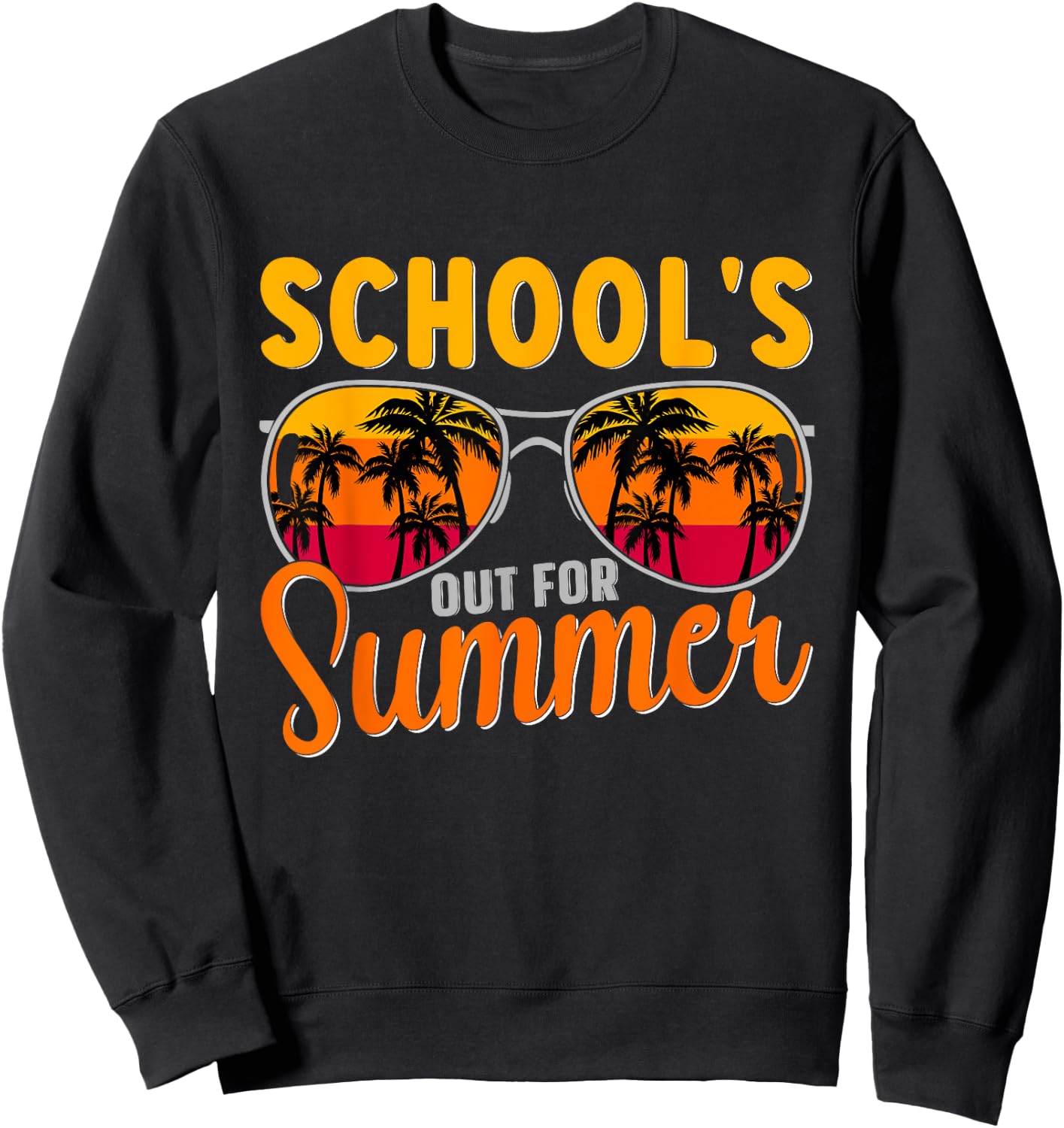 Die Schule ist im Sommer aus Schools Out For Summer Sweatshirt - Sweatshirt | Black
