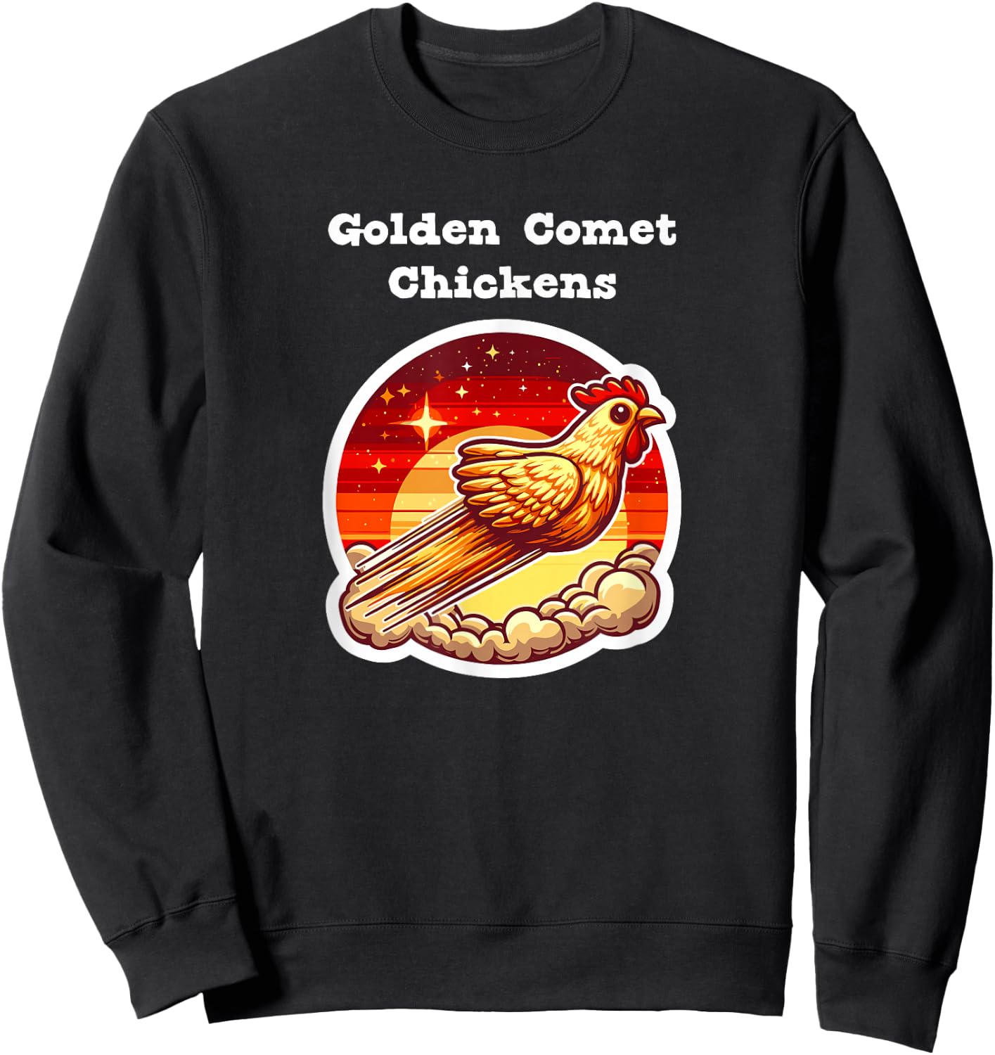 Golden Comet Chicken Sweatshirt - Sweatshirt | Black