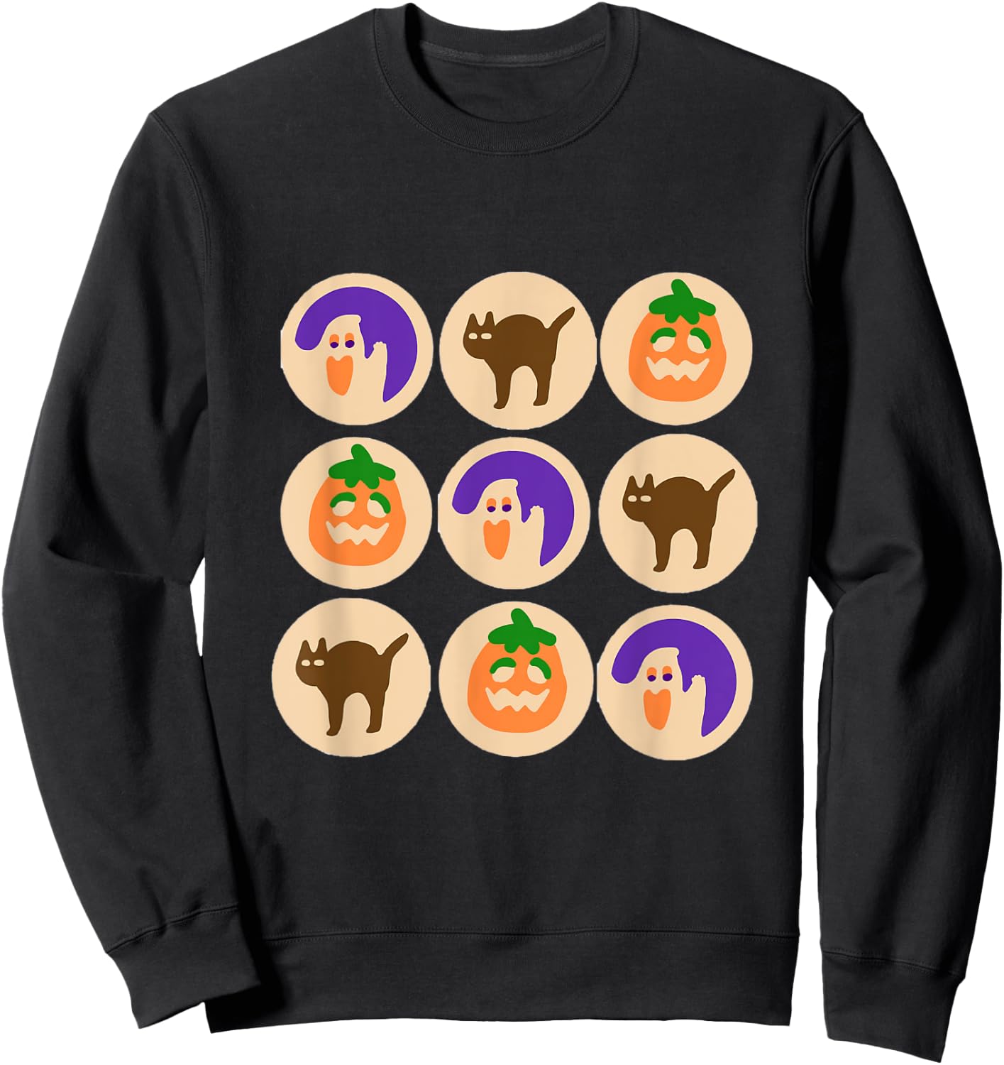 Sugar Cookie Halloween Merch Sweatshirt - Sweatshirt | Black