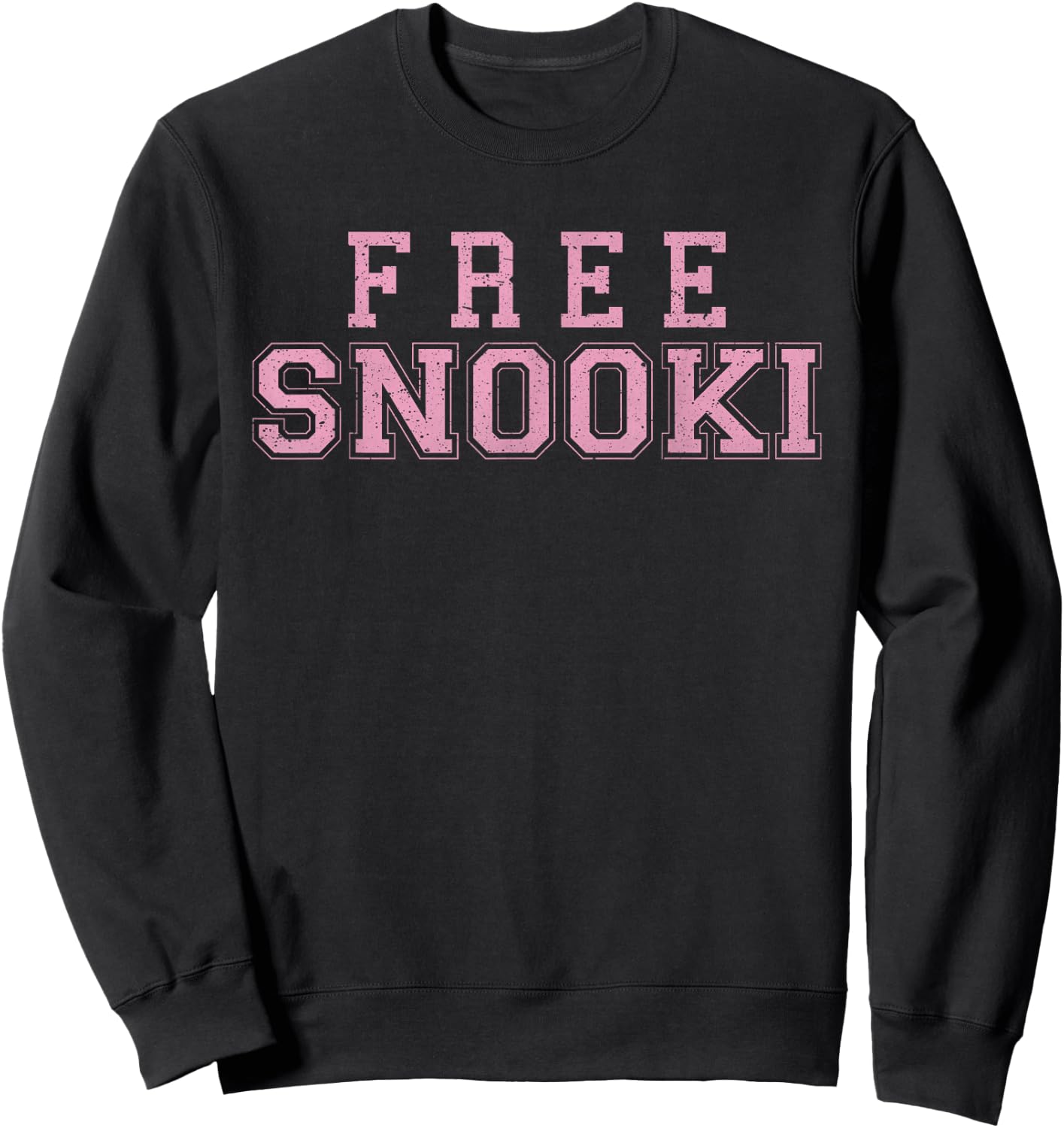 Free Snooki - Men Women Sweatshirt - Sweatshirt | Black