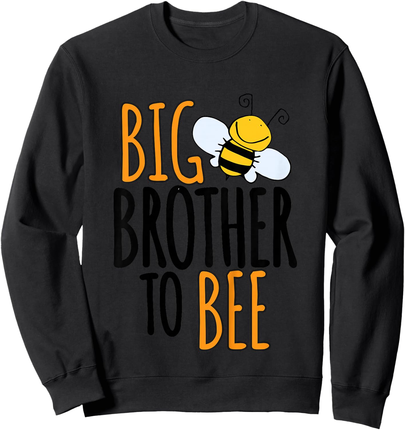 Kinder Big Brother To Bee Shirt New Big Brother to be Shirt Jungen Sweatshirt - Sweatshirt | Black