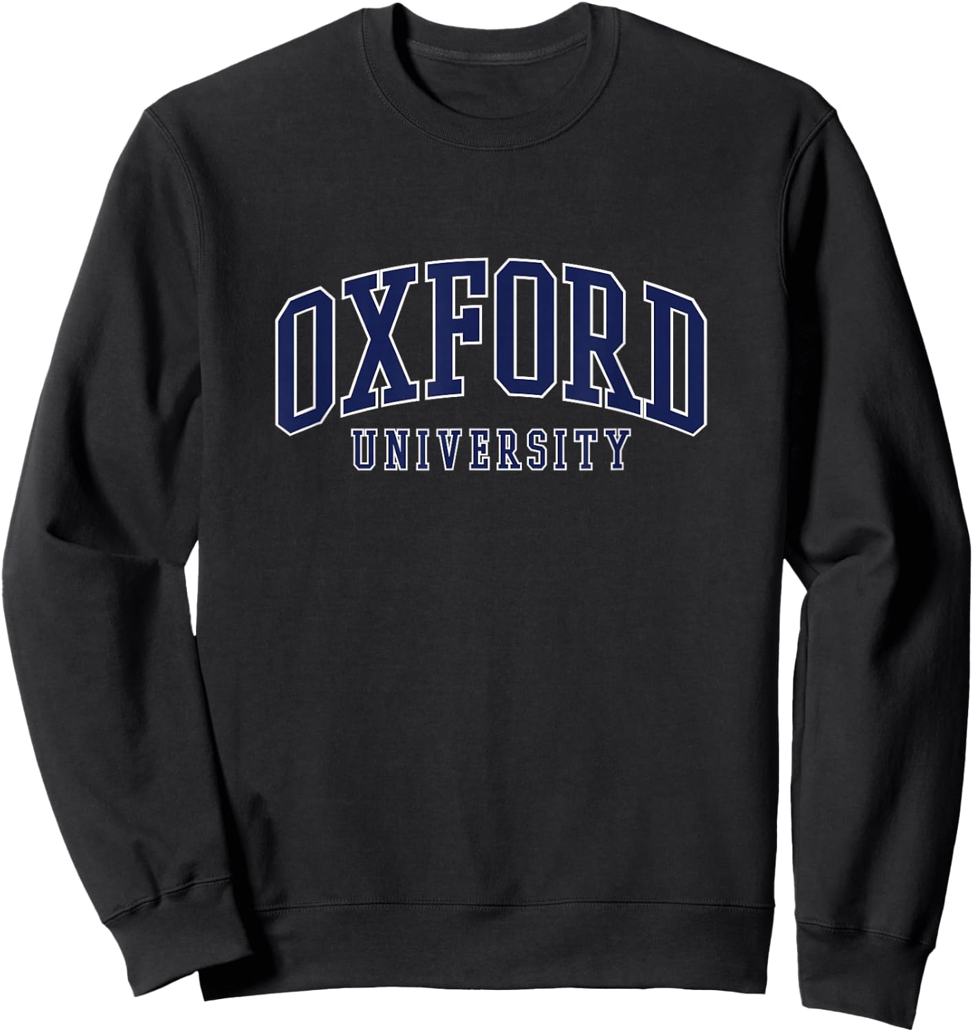 Oxford Bold Logo , Blue, S Sweatshirt - Sweatshirt | Black