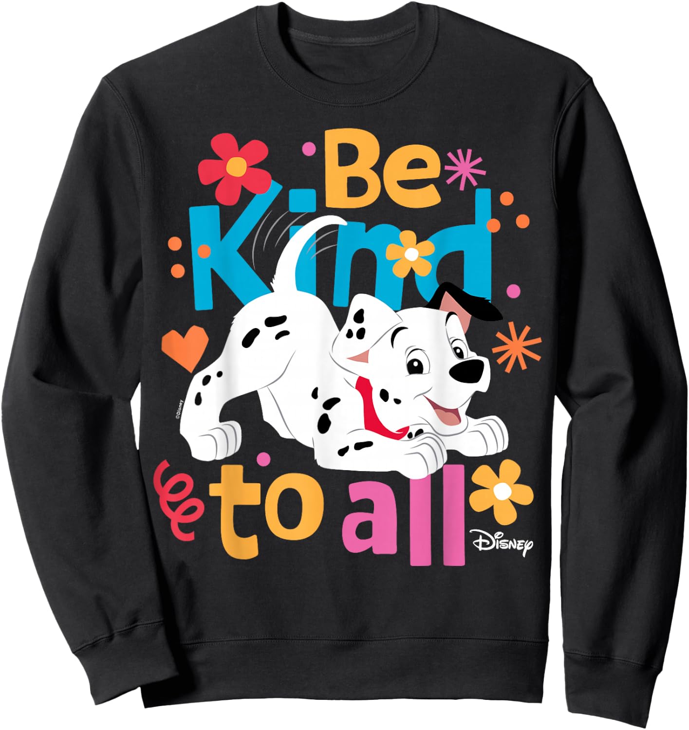 101 Dalmatians - Be Kind To All Sweatshirt - Sweatshirt | Black