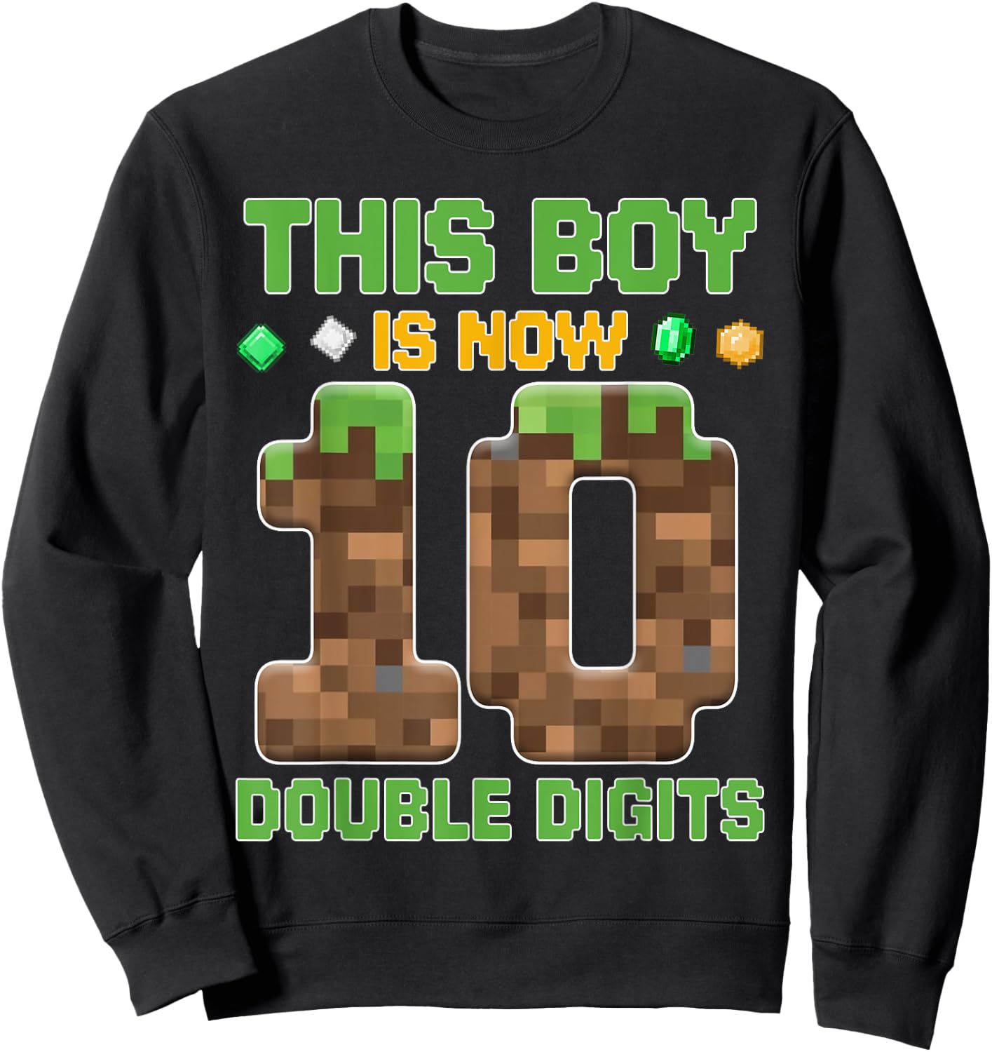 Pixel Sweatshirt - Sweatshirt | Black