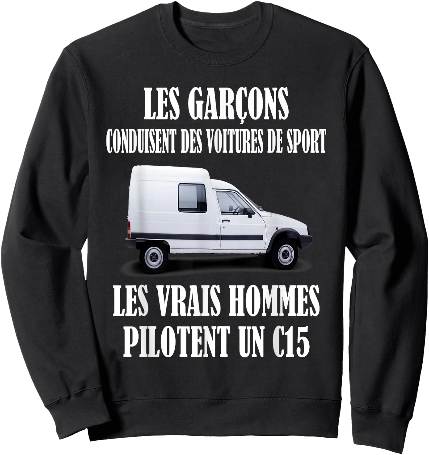 Boys Drive Sports Cars The Real Sweatshirt - Sweatshirt | Black