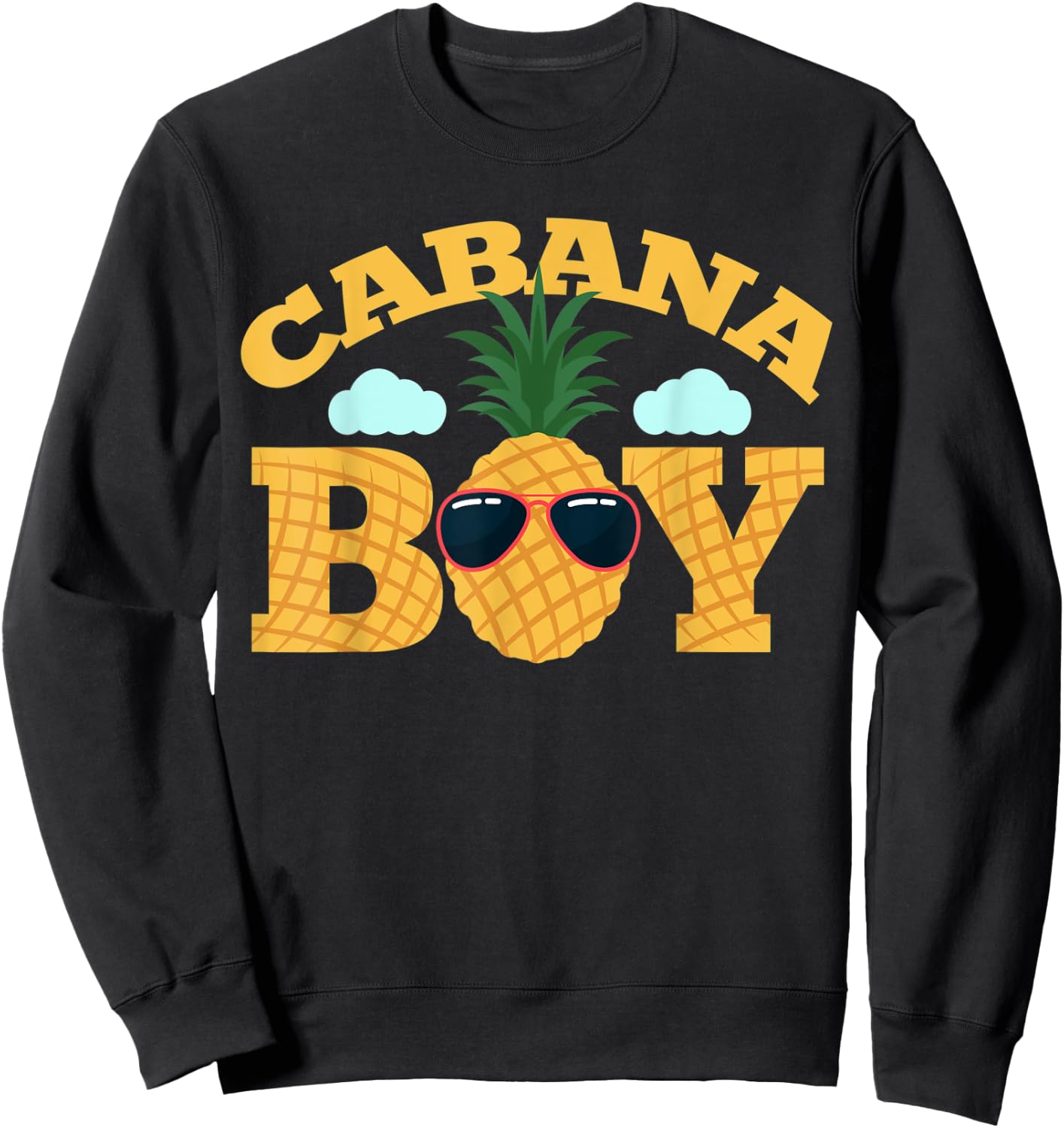 Cabana Boy Pool Party Boys Gift Sweatshirt - Sweatshirt | Black