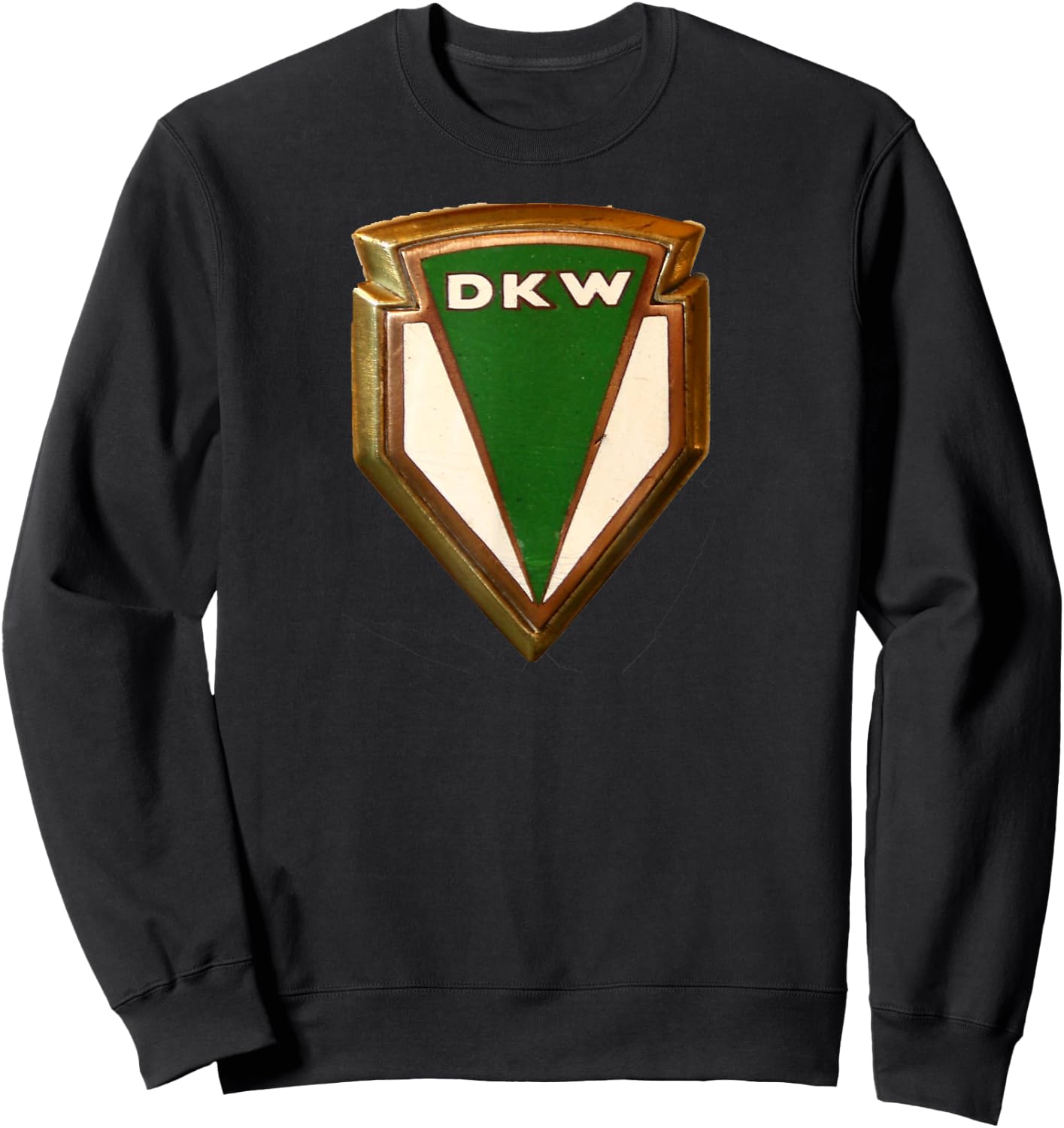 DKW Deutscher Auto Union MFG Autohersteller Retro Vintage Logo Sweatshirt - Sweatshirt | Black