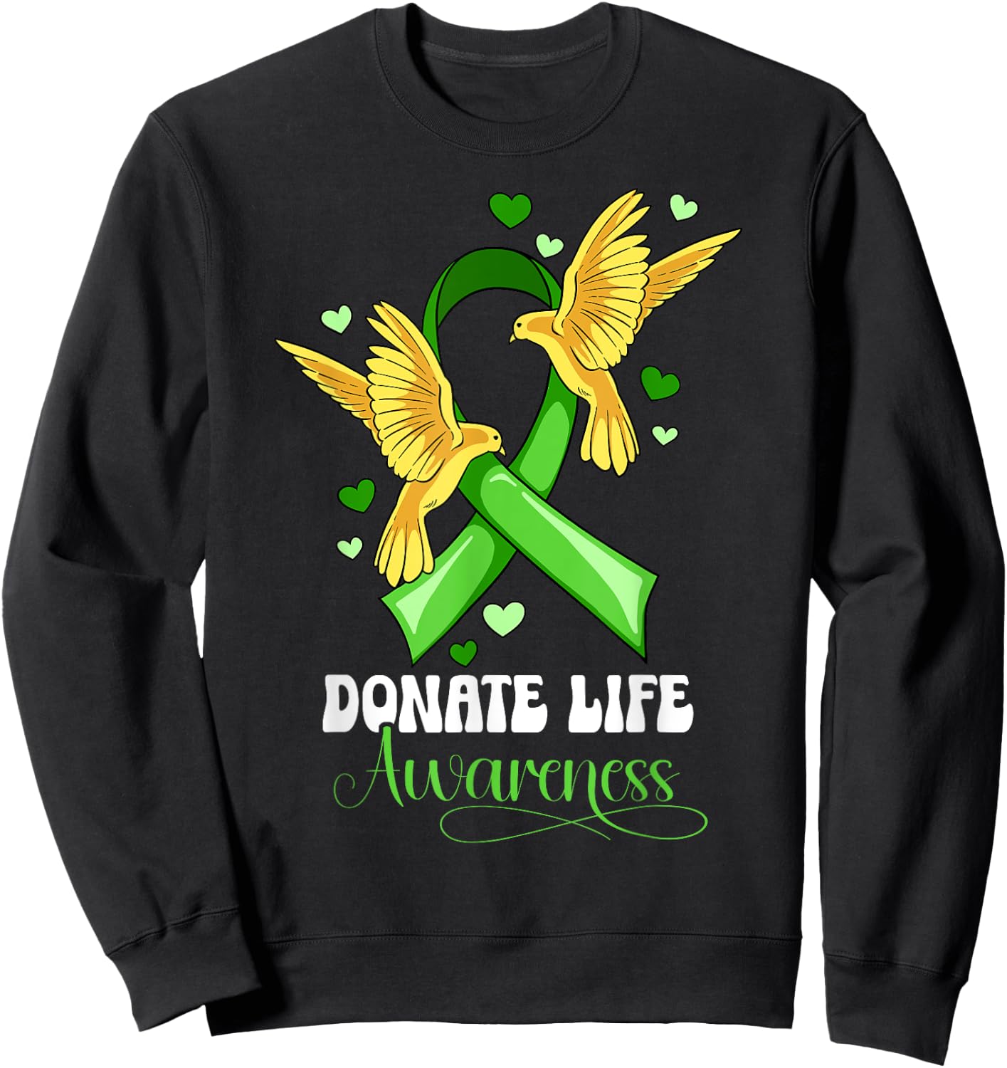Donate Life Sweatshirt - Sweatshirt | Black