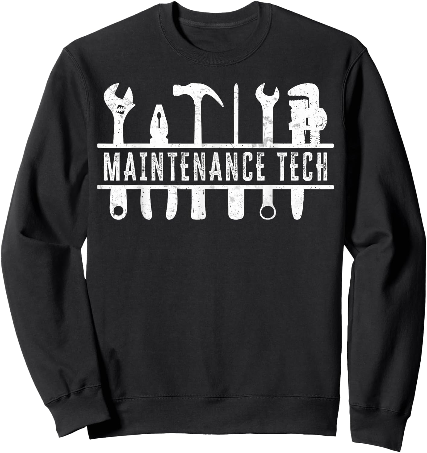 Maintenance Technician Tools Sweatshirt - Sweatshirt | Black