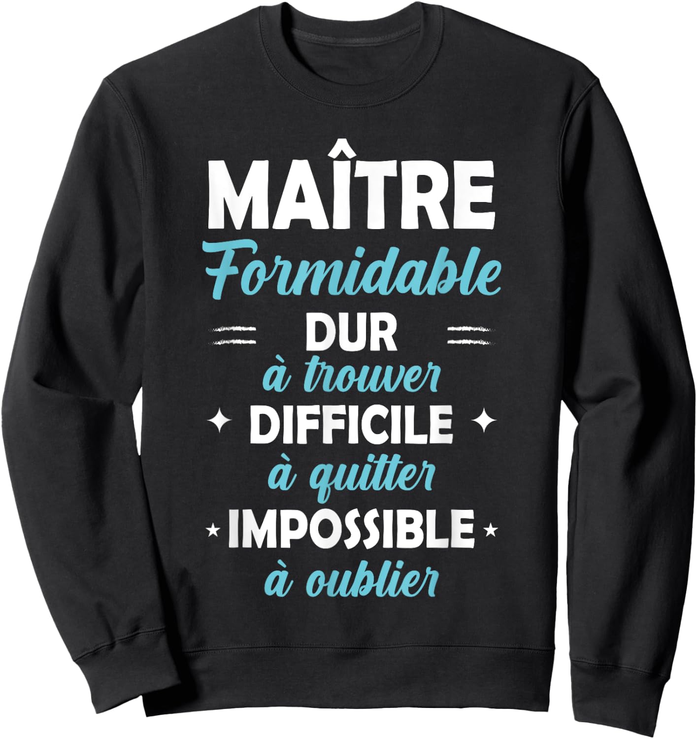 Original Gift School Teacher End of School Year , Black, S Sweatshirt - Sweatshirt | Black