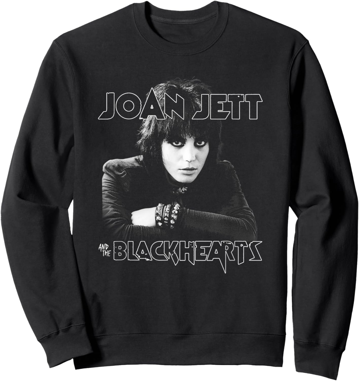 Joan Jett and the Blackhearts - Punk Portrait Sweatshirt - Sweatshirt | Black