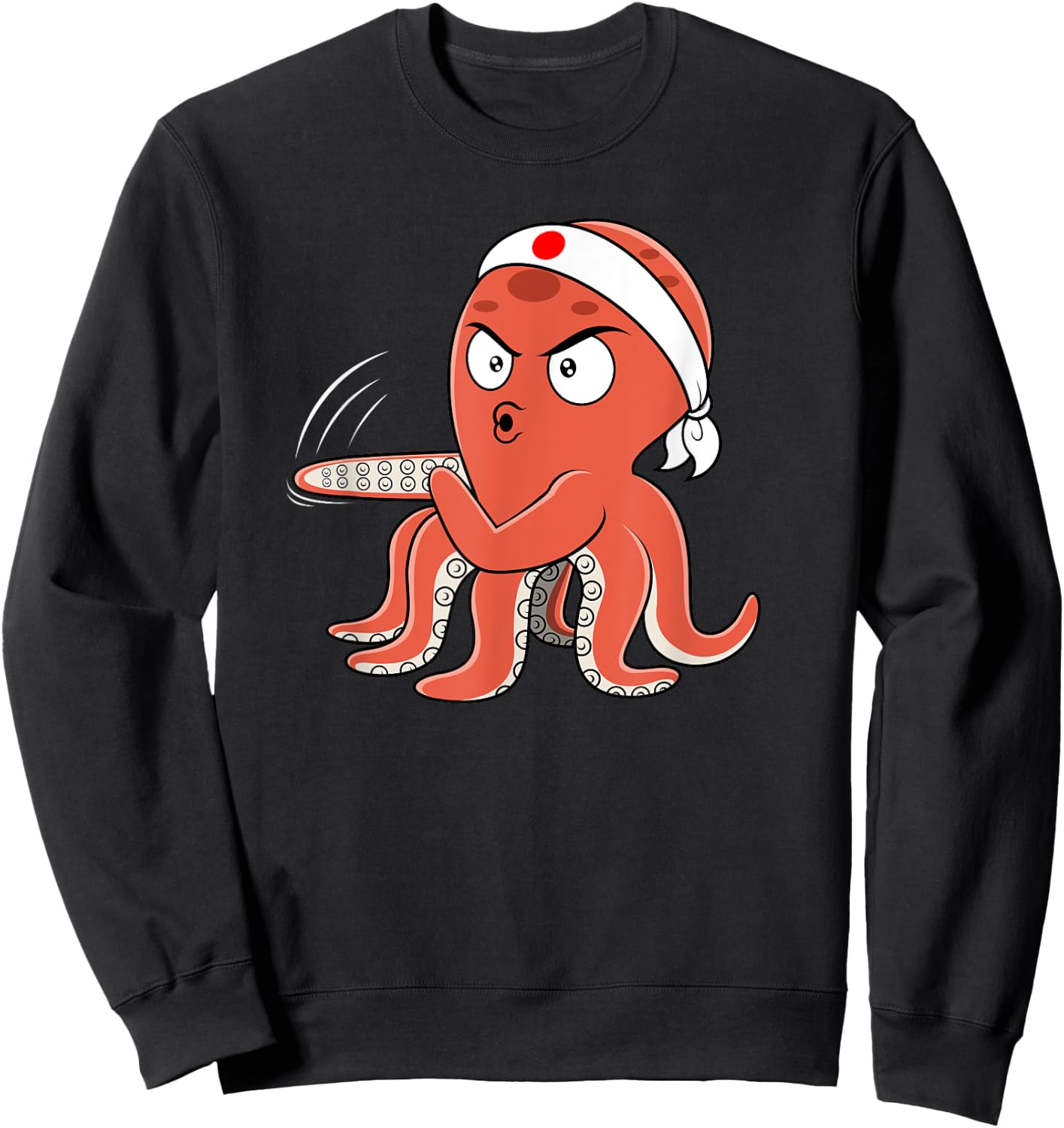 Octopus Sports Karate Japanese Hobby Sweatshirt - Sweatshirt | Black
