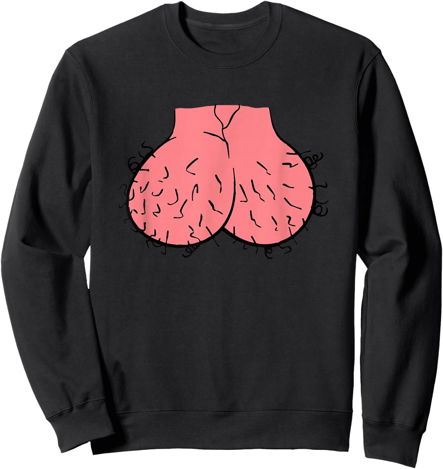 Testicles Eggs Costume Sweatshirt - Sweatshirt | Black