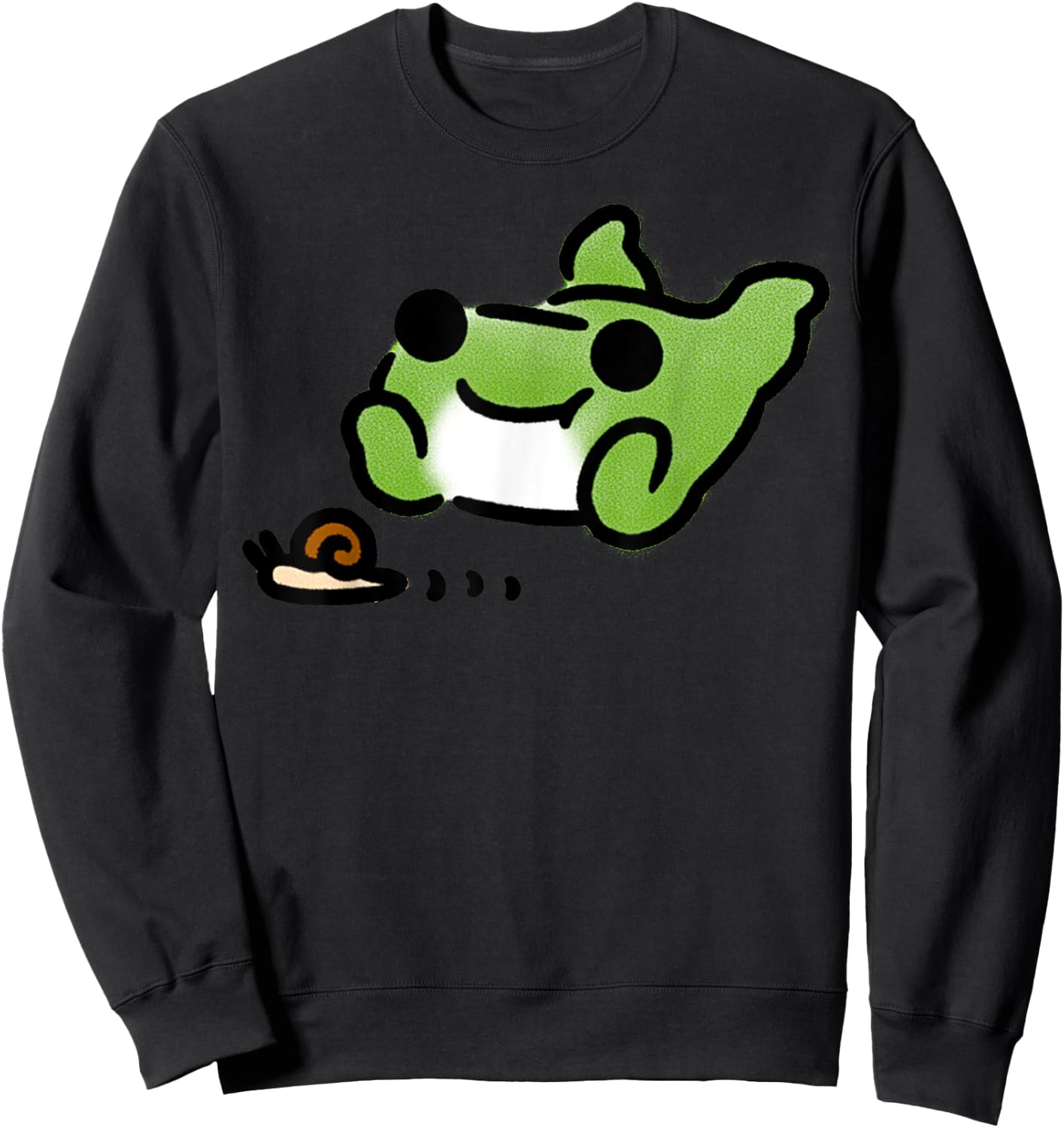 Frog Meme Sweatshirt - Sweatshirt | Black